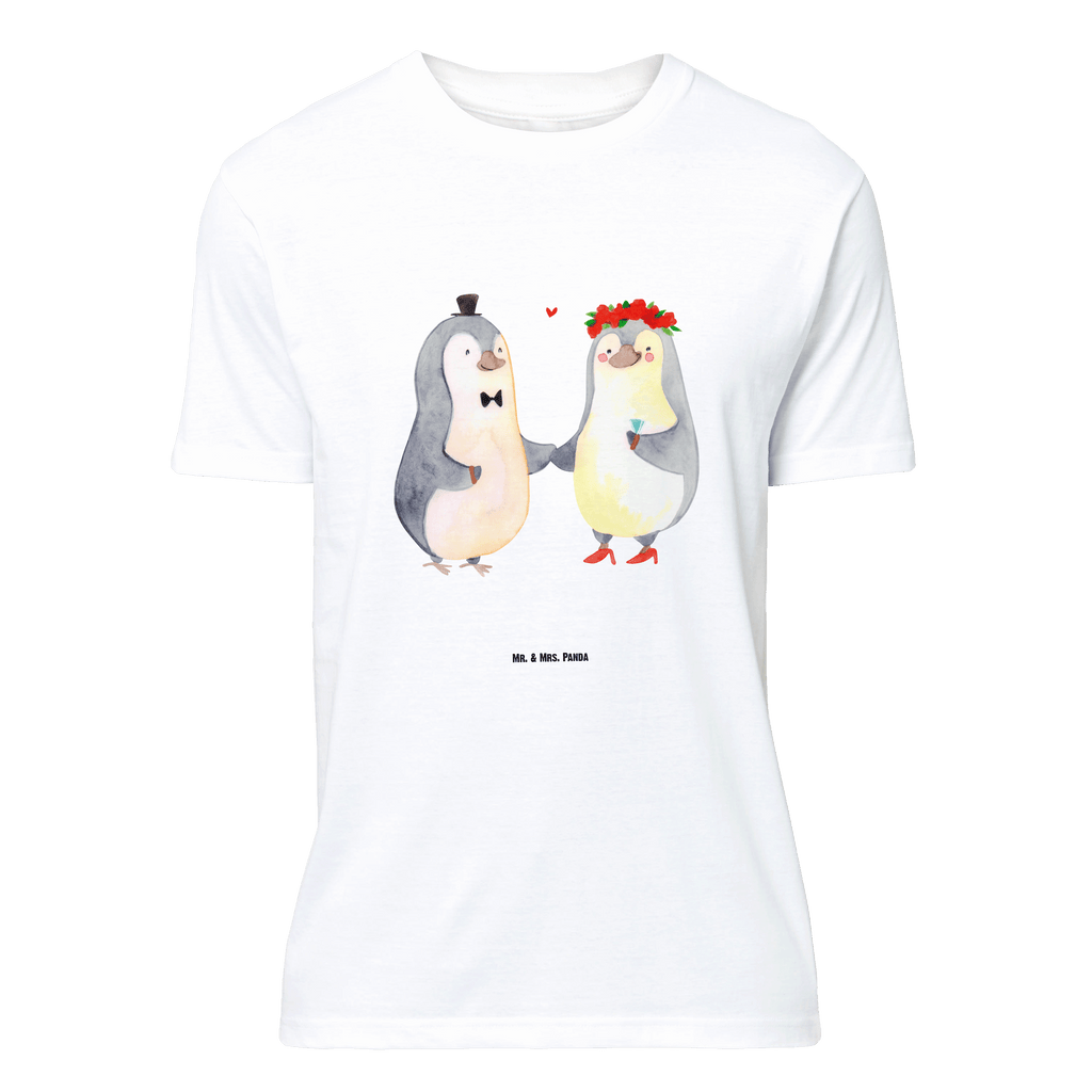 T-Shirt Standard Pinguin Heirat T-Shirt, Shirt, Tshirt, Lustiges T-Shirt, T-Shirt mit Spruch, Party, Junggesellenabschied, Jubiläum, Geburstag, Herrn, Damen, Männer, Frauen, Schlafshirt, Nachthemd, Sprüche, Liebe, Partner, Freund, Freundin, Ehemann, Ehefrau, Heiraten, Verlobung, Heiratsantrag, Liebesgeschenk, Jahrestag, Hocheitstag