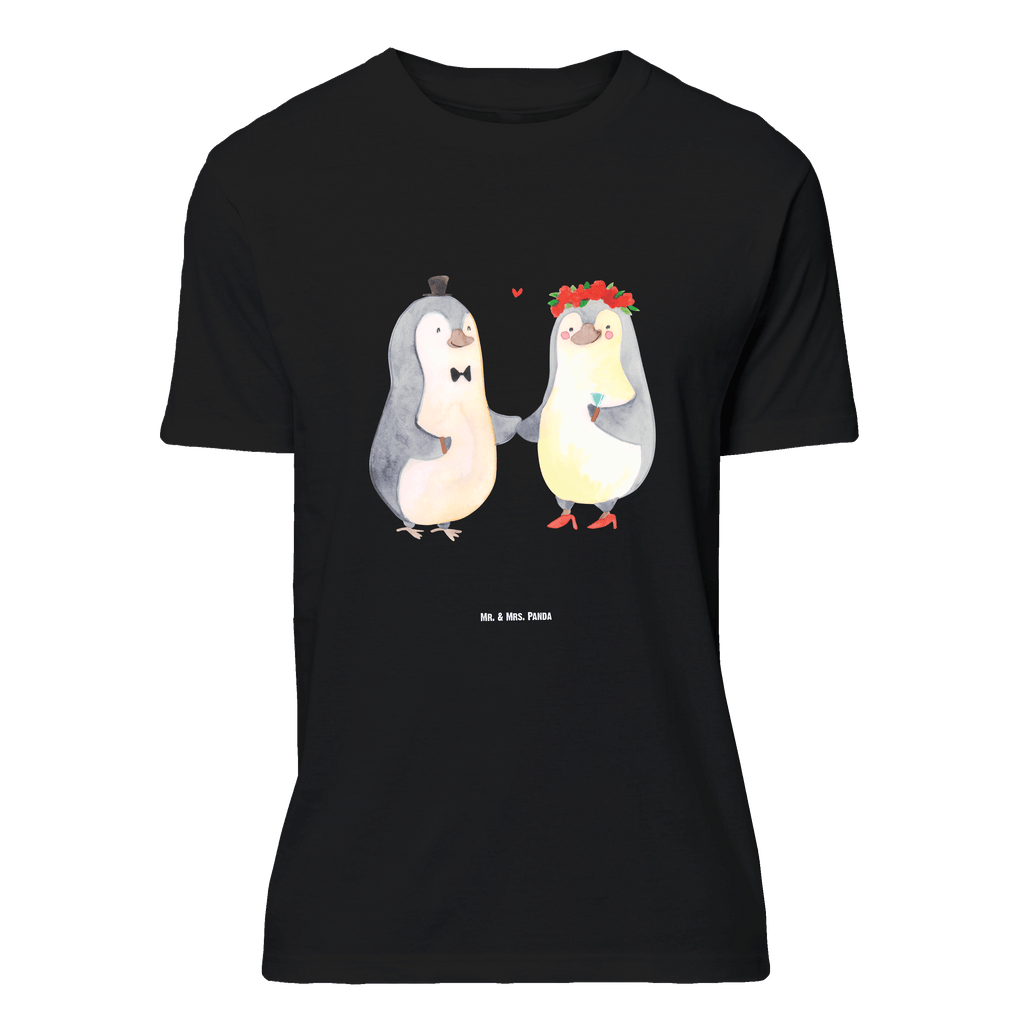 T-Shirt Standard Pinguin Heirat T-Shirt, Shirt, Tshirt, Lustiges T-Shirt, T-Shirt mit Spruch, Party, Junggesellenabschied, Jubiläum, Geburstag, Herrn, Damen, Männer, Frauen, Schlafshirt, Nachthemd, Sprüche, Liebe, Partner, Freund, Freundin, Ehemann, Ehefrau, Heiraten, Verlobung, Heiratsantrag, Liebesgeschenk, Jahrestag, Hocheitstag