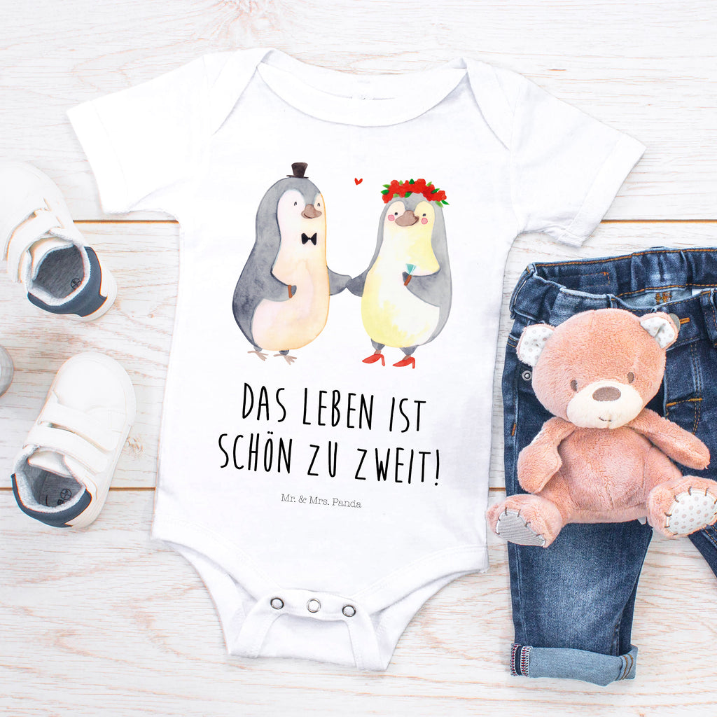 Organic Baby Body Pinguin Heirat Babykleidung, Babystrampler, Strampler, Wickelbody, Baby Erstausstattung, Junge, Mädchen, Liebe, Partner, Freund, Freundin, Ehemann, Ehefrau, Heiraten, Verlobung, Heiratsantrag, Liebesgeschenk, Jahrestag, Hocheitstag