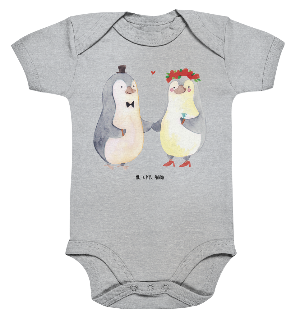 Organic Baby Body Pinguin Heirat Babykleidung, Babystrampler, Strampler, Wickelbody, Baby Erstausstattung, Junge, Mädchen, Liebe, Partner, Freund, Freundin, Ehemann, Ehefrau, Heiraten, Verlobung, Heiratsantrag, Liebesgeschenk, Jahrestag, Hocheitstag