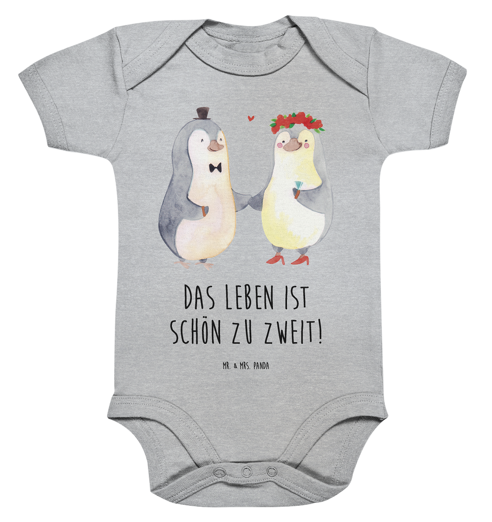 Organic Baby Body Pinguin Heirat Babykleidung, Babystrampler, Strampler, Wickelbody, Baby Erstausstattung, Junge, Mädchen, Liebe, Partner, Freund, Freundin, Ehemann, Ehefrau, Heiraten, Verlobung, Heiratsantrag, Liebesgeschenk, Jahrestag, Hocheitstag