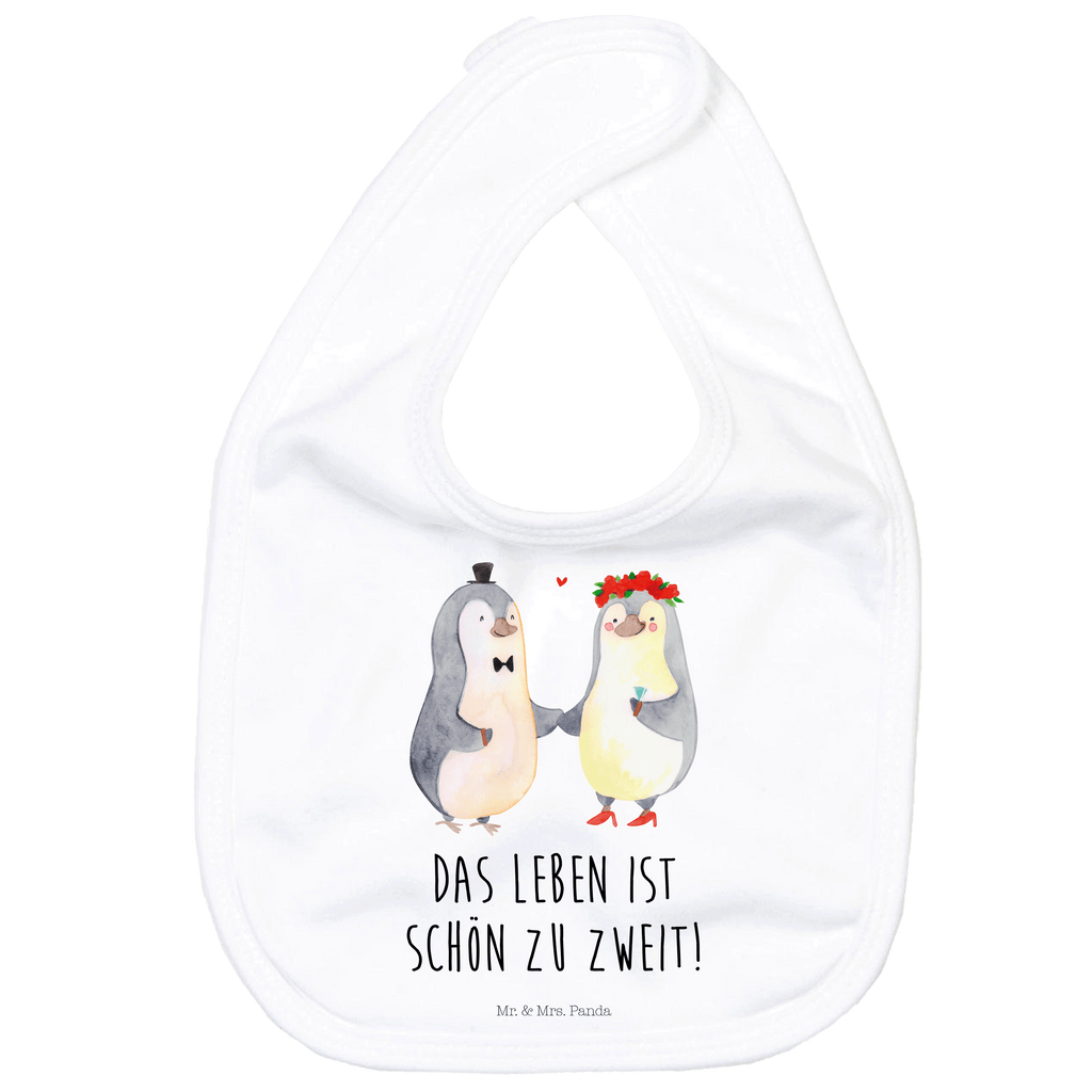 Organic Babylätzchen Pinguin Heirat Baby, Lätzchen, Spucktuch, Sabberlätzchen, Klettlätzchen, Babygeschenk, Baby Lätzchen, Geschenk für Geburt, Geschenk zur Geburt, Baby Spucktuch, Babyausstattung, Geschenkidee für Babyparty, Liebe, Partner, Freund, Freundin, Ehemann, Ehefrau, Heiraten, Verlobung, Heiratsantrag, Liebesgeschenk, Jahrestag, Hocheitstag