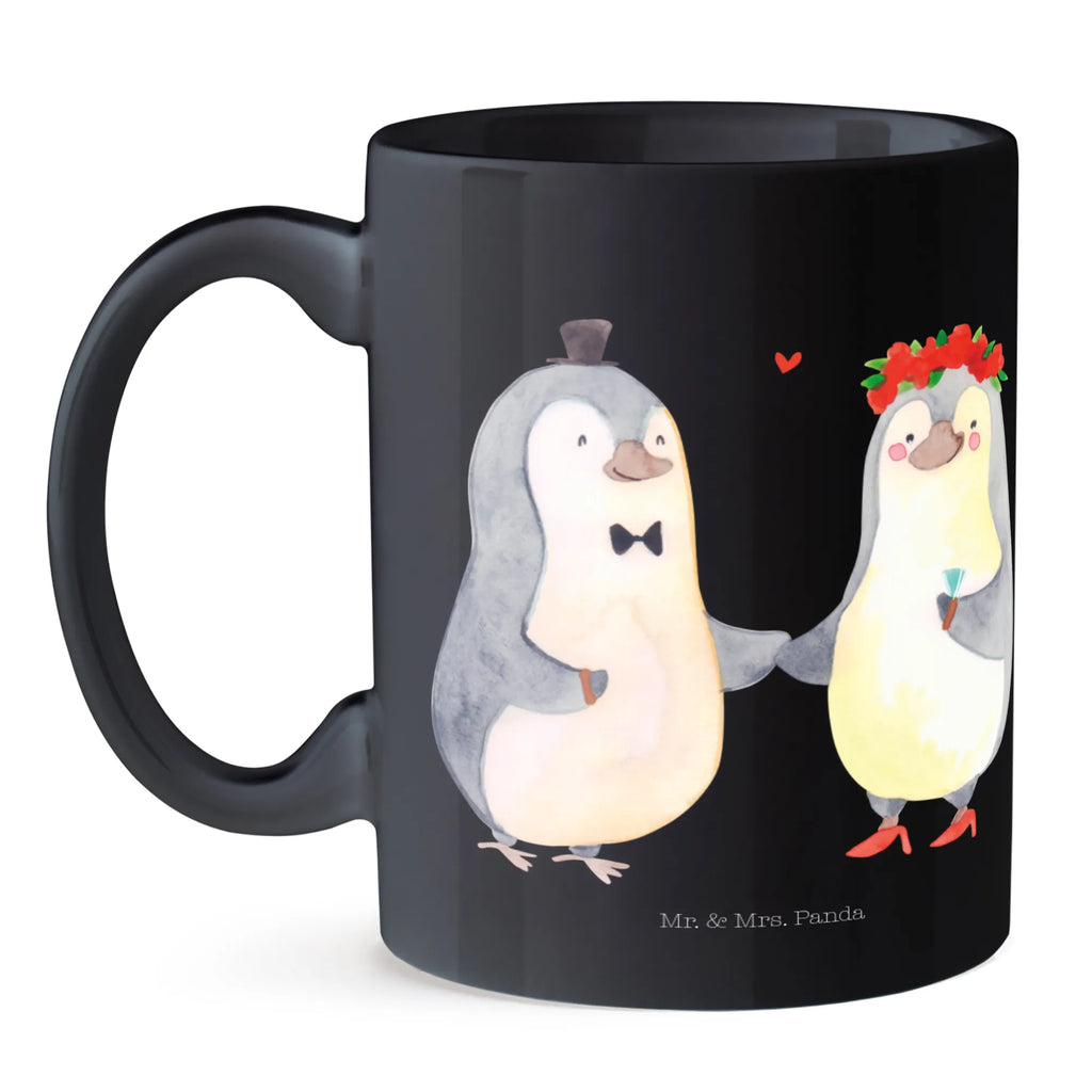 Tasse Pinguin Heirat Tasse, Kaffeetasse, Teetasse, Becher, Kaffeebecher, Teebecher, Keramiktasse, Porzellantasse, Büro Tasse, Geschenk Tasse, Tasse Sprüche, Tasse Motive, Kaffeetassen, Tasse bedrucken, Designer Tasse, Cappuccino Tassen, Schöne Teetassen, Liebe, Partner, Freund, Freundin, Ehemann, Ehefrau, Heiraten, Verlobung, Heiratsantrag, Liebesgeschenk, Jahrestag, Hocheitstag