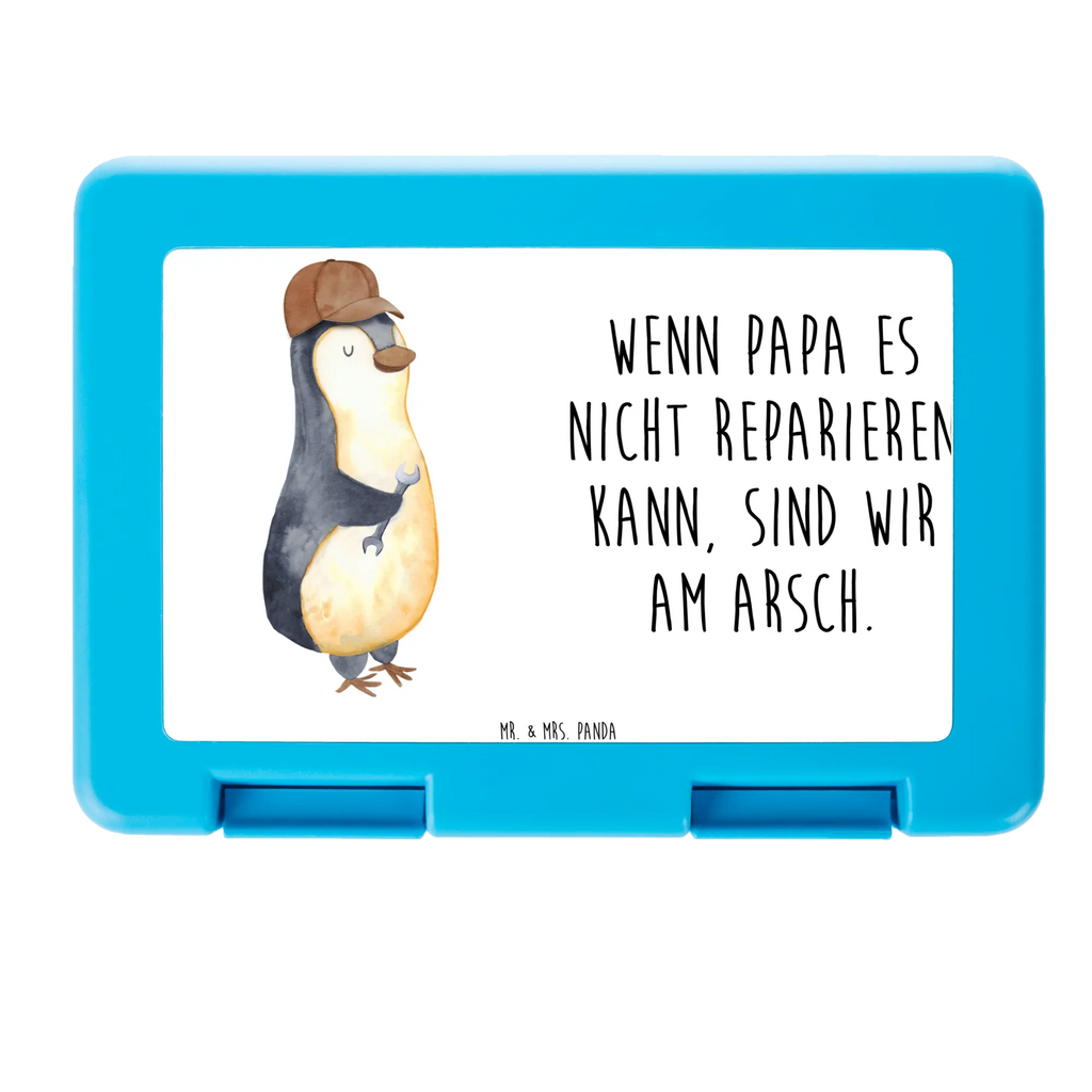 Brotdose Wenn Papa es nicht reparieren kann, sind wir am Arsch Brotbox, Snackbox, Lunch box, Butterbrotdose, Brotzeitbox, Familie, Vatertag, Muttertag, Bruder, Schwester, Mama, Papa, Oma, Opa, Vater, Geschenk Papa, Bester Papa der Welt