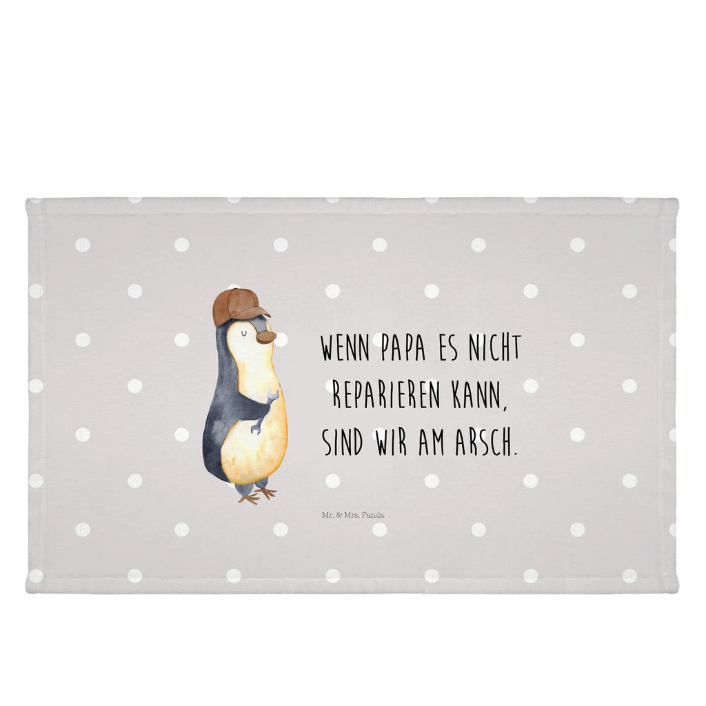 Handtuch Wenn Papa es nicht reparieren kann, sind wir am Arsch Handtuch, Badehandtuch, Badezimmer, Handtücher, groß, Kinder, Baby, Familie, Vatertag, Muttertag, Bruder, Schwester, Mama, Papa, Oma, Opa, Vater, Geschenk Papa, Bester Papa der Welt