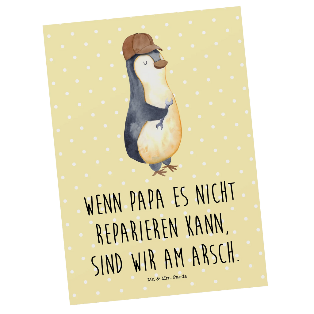 Postkarte Wenn Papa es nicht reparieren kann, sind wir am Arsch Postkarte, Karte, Geschenkkarte, Grußkarte, Einladung, Ansichtskarte, Geburtstagskarte, Einladungskarte, Dankeskarte, Ansichtskarten, Einladung Geburtstag, Einladungskarten Geburtstag, Familie, Vatertag, Muttertag, Bruder, Schwester, Mama, Papa, Oma, Opa, Vater, Geschenk Papa, Bester Papa der Welt