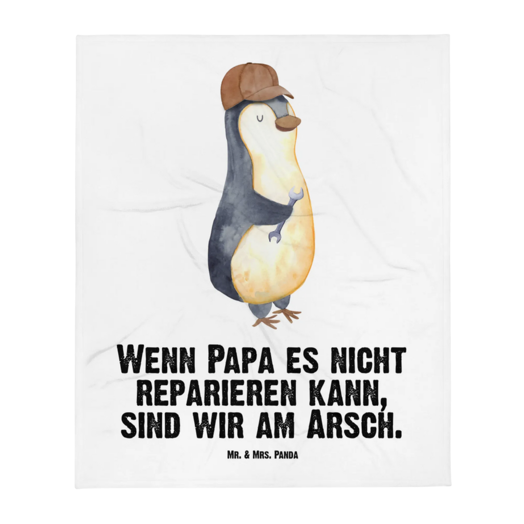 Babydecke Wenn Papa es nicht reparieren kann, sind wir am Arsch Babydecke, Babygeschenk, Geschenk Geburt, Babyecke Kuscheldecke, Krabbeldecke, Familie, Vatertag, Muttertag, Bruder, Schwester, Mama, Papa, Oma, Opa, Vater, Geschenk Papa, Bester Papa der Welt