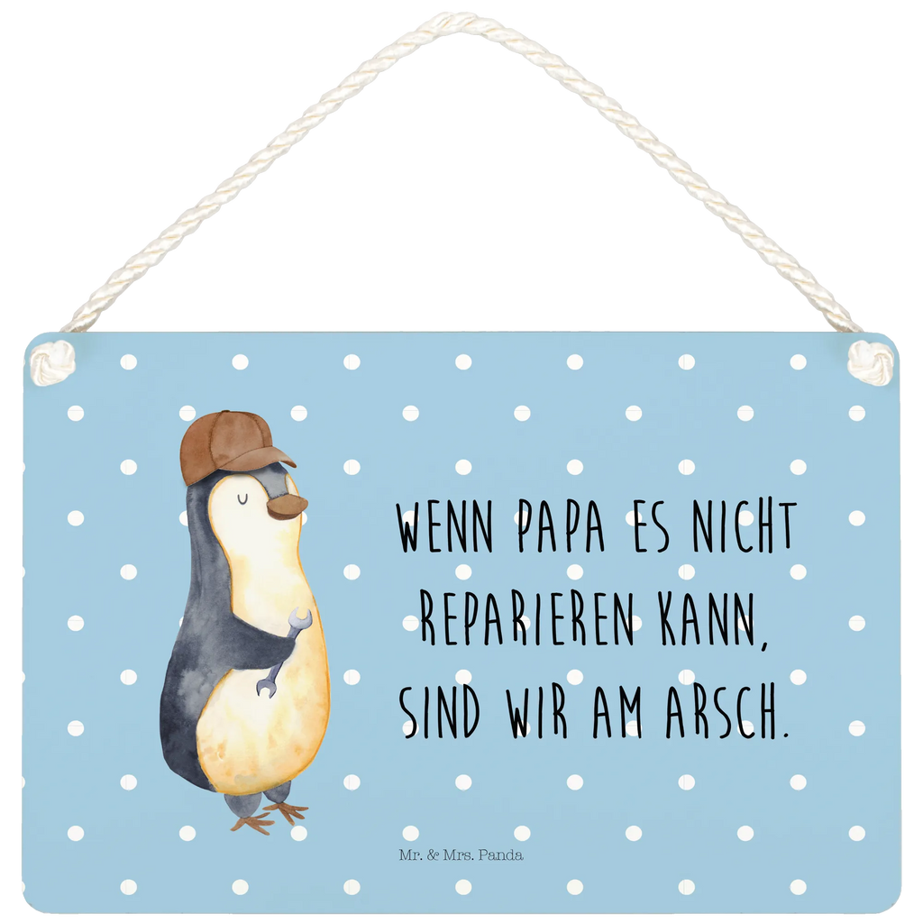 Deko Schild Wenn Papa es nicht reparieren kann, sind wir am Arsch Dekoschild, Deko Schild, Schild, Tür Schild, Türschild, Holzschild, Wandschild, Wanddeko, Familie, Vatertag, Muttertag, Bruder, Schwester, Mama, Papa, Oma, Opa, Vater, Geschenk Papa, Bester Papa der Welt