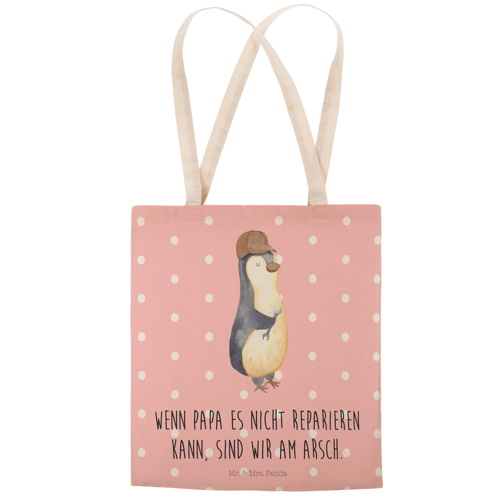 Einkaufstasche Wenn Papa es nicht reparieren kann, sind wir am Arsch Tragetasche, Tasche, Beutel, Stofftasche, Baumwolltasche, Umhängetasche, Shopper, Einkaufstasche, Beuteltasche, Familie, Vatertag, Muttertag, Bruder, Schwester, Mama, Papa, Oma, Opa, Vater, Geschenk Papa, Bester Papa der Welt