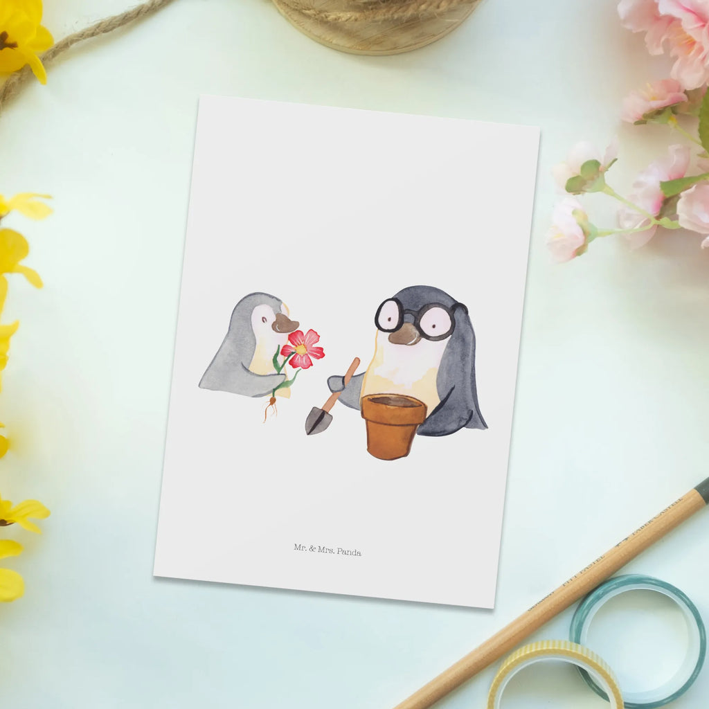 Postkarte Pinguin Opa Blumen pflanzen Postkarte, Karte, Geschenkkarte, Grußkarte, Einladung, Ansichtskarte, Geburtstagskarte, Einladungskarte, Dankeskarte, Ansichtskarten, Einladung Geburtstag, Einladungskarten Geburtstag, Familie, Vatertag, Muttertag, Bruder, Schwester, Mama, Papa, Oma, Opa, Großvater, Opi, bester Opa, Lieblingsopa