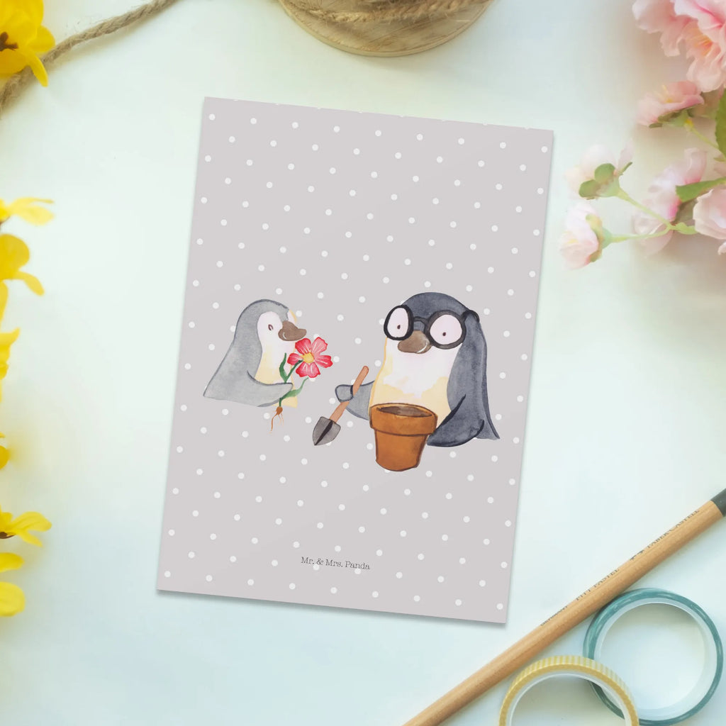 Postkarte Pinguin Opa Blumen pflanzen Postkarte, Karte, Geschenkkarte, Grußkarte, Einladung, Ansichtskarte, Geburtstagskarte, Einladungskarte, Dankeskarte, Ansichtskarten, Einladung Geburtstag, Einladungskarten Geburtstag, Familie, Vatertag, Muttertag, Bruder, Schwester, Mama, Papa, Oma, Opa, Großvater, Opi, bester Opa, Lieblingsopa