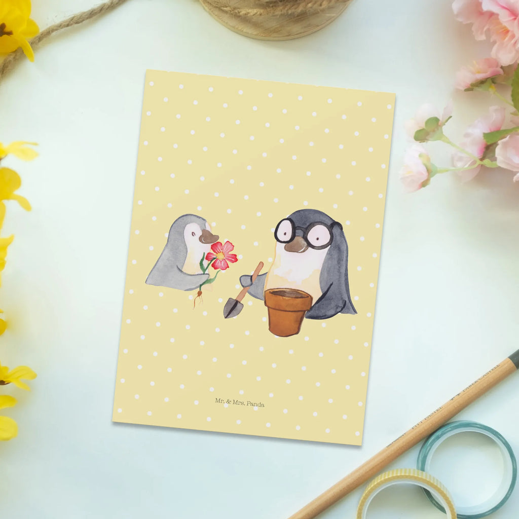 Postkarte Pinguin Opa Blumen pflanzen Postkarte, Karte, Geschenkkarte, Grußkarte, Einladung, Ansichtskarte, Geburtstagskarte, Einladungskarte, Dankeskarte, Ansichtskarten, Einladung Geburtstag, Einladungskarten Geburtstag, Familie, Vatertag, Muttertag, Bruder, Schwester, Mama, Papa, Oma, Opa, Großvater, Opi, bester Opa, Lieblingsopa