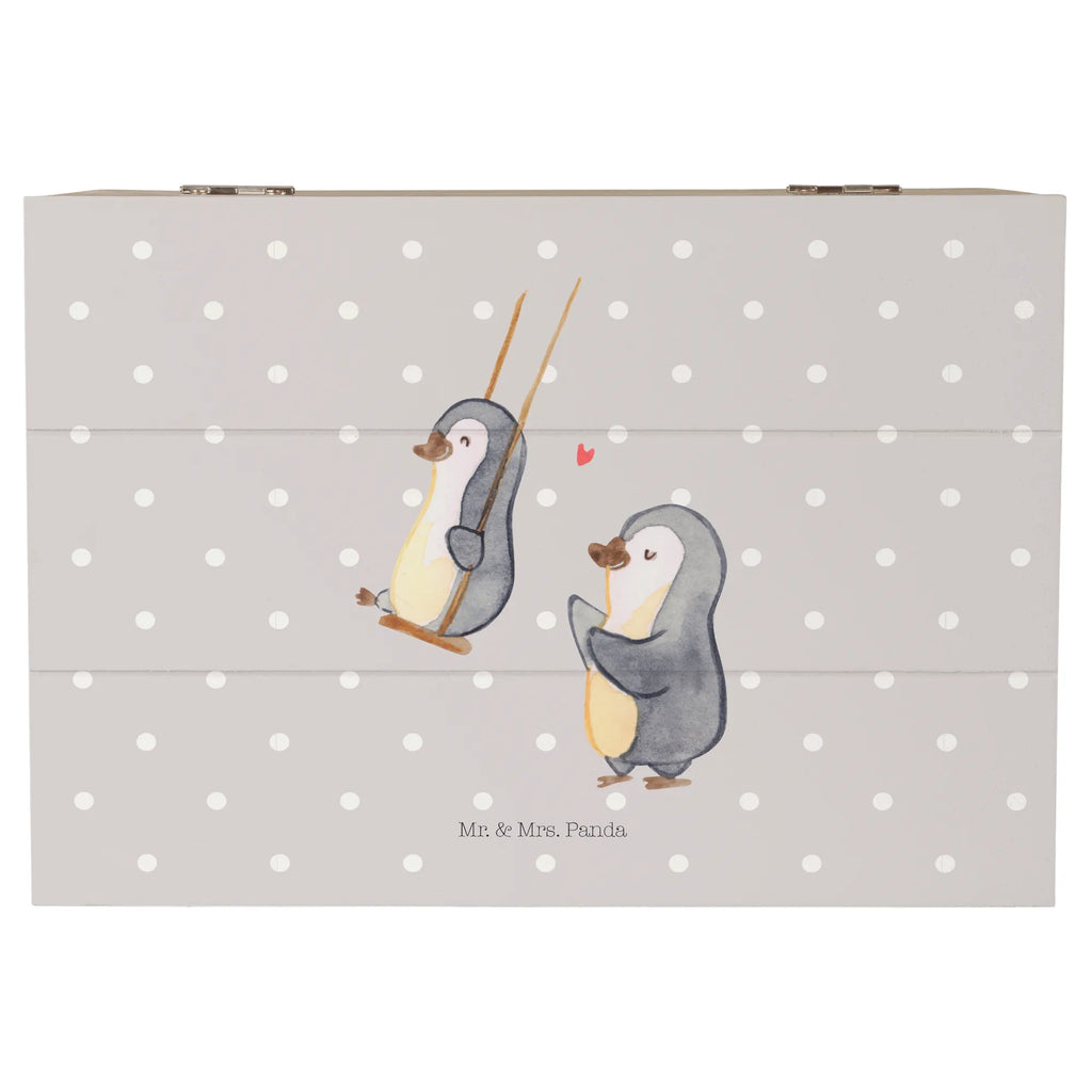 Holzkiste Pinguin Oma schaukeln Holzkiste, Kiste, Schatzkiste, Truhe, Schatulle, XXL, Erinnerungsbox, Erinnerungskiste, Dekokiste, Aufbewahrungsbox, Geschenkbox, Geschenkdose, Familie, Vatertag, Muttertag, Bruder, Schwester, Mama, Papa, Oma, Opa, beste Oma, Lieblingsoma, Geschenk für Oma, Omi, Großmutter