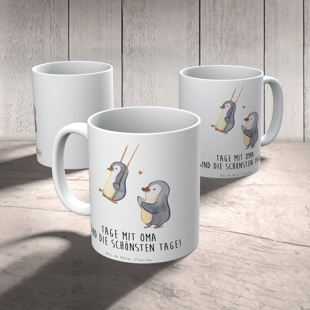 Tasse Pinguin Oma schaukeln Tasse, Kaffeetasse, Teetasse, Becher, Kaffeebecher, Teebecher, Keramiktasse, Porzellantasse, Büro Tasse, Geschenk Tasse, Tasse Sprüche, Tasse Motive, Kaffeetassen, Tasse bedrucken, Designer Tasse, Cappuccino Tassen, Schöne Teetassen, Familie, Vatertag, Muttertag, Bruder, Schwester, Mama, Papa, Oma, Opa, beste Oma, Lieblingsoma, Geschenk für Oma, Omi, Großmutter