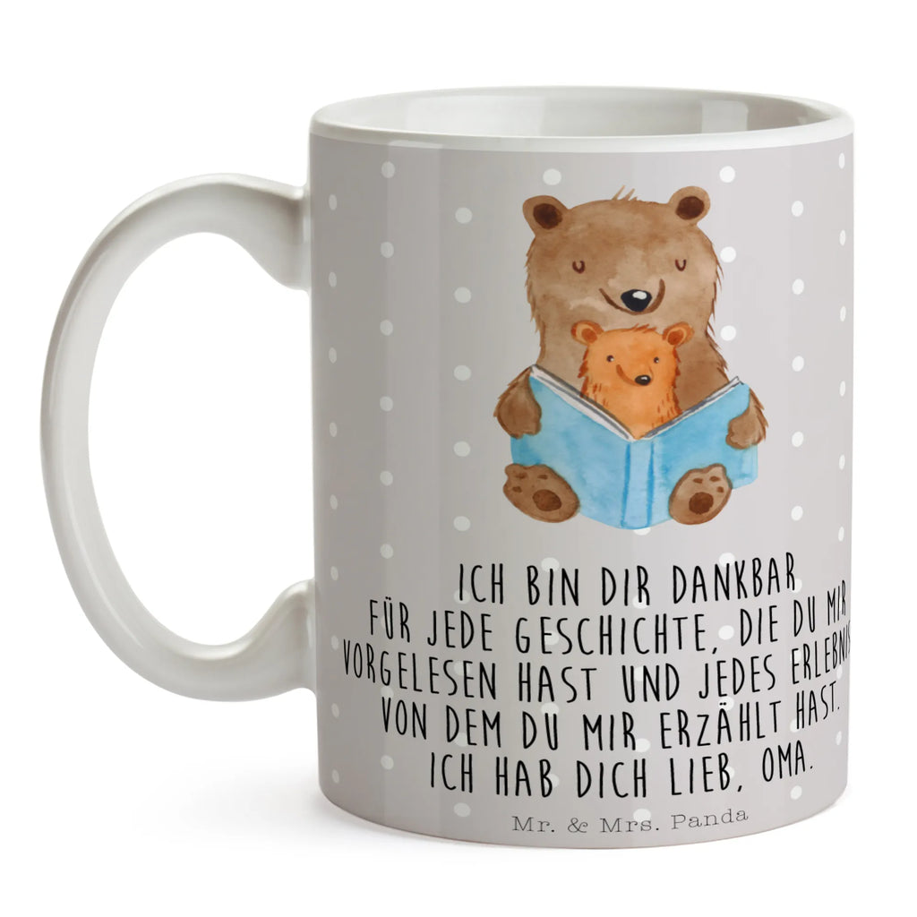 Tasse Bären Buch Tasse, Kaffeetasse, Teetasse, Becher, Kaffeebecher, Teebecher, Keramiktasse, Porzellantasse, Büro Tasse, Geschenk Tasse, Tasse Sprüche, Tasse Motive, Kaffeetassen, Tasse bedrucken, Designer Tasse, Cappuccino Tassen, Schöne Teetassen, Familie, Vatertag, Muttertag, Bruder, Schwester, Mama, Papa, Oma, Opa, Omi, Großmutter, beste Oma, Lieblingsoma, Geschichtenerzähler