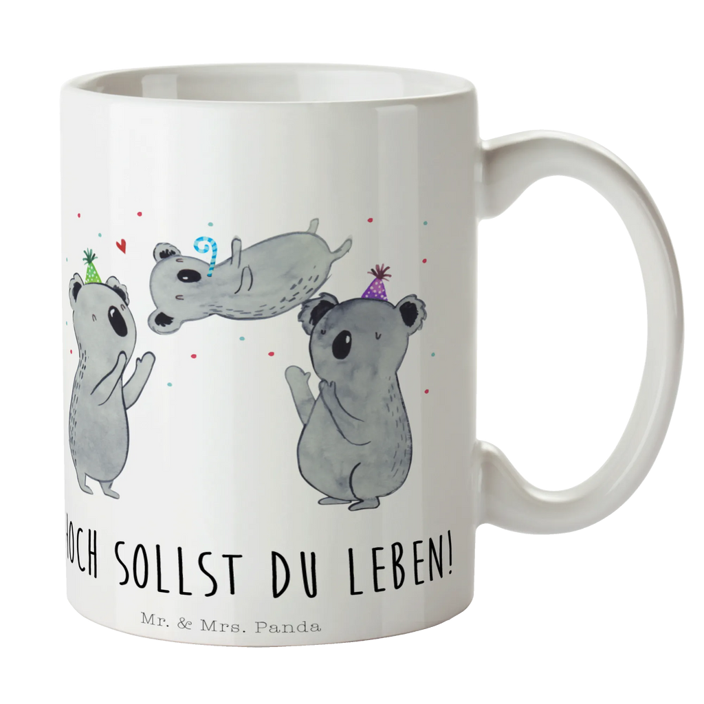 Tasse Koalas feiern Geburtstag Tasse, Kaffeetasse, Teetasse, Becher, Kaffeebecher, Teebecher, Keramiktasse, Porzellantasse, Büro Tasse, Geschenk Tasse, Tasse Sprüche, Tasse Motive, Kaffeetassen, Tasse bedrucken, Designer Tasse, Cappuccino Tassen, Schöne Teetassen, Geburtstag, Geburtstagsgeschenk, Geschenk, Koala, Geburtstage, Happy Birthday, Geburtstagsfeier