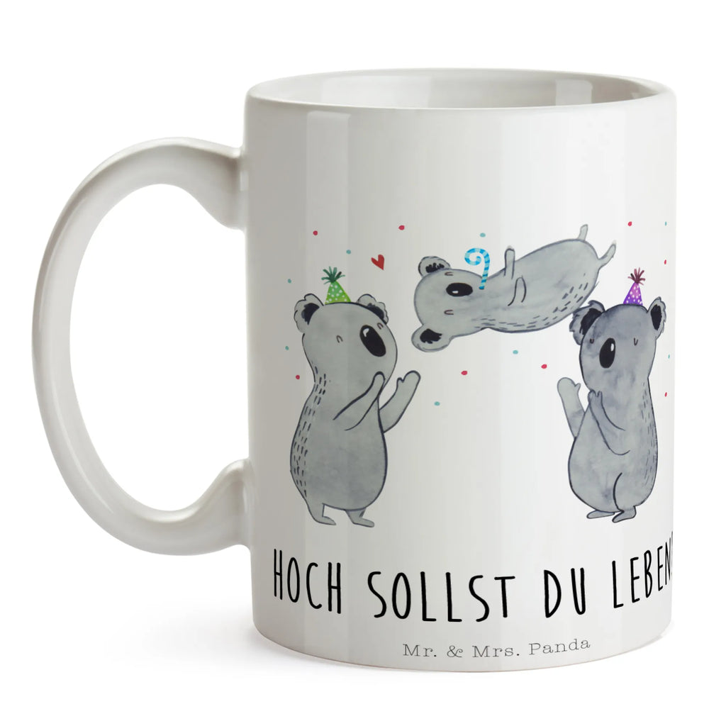 Tasse Koalas feiern Geburtstag Tasse, Kaffeetasse, Teetasse, Becher, Kaffeebecher, Teebecher, Keramiktasse, Porzellantasse, Büro Tasse, Geschenk Tasse, Tasse Sprüche, Tasse Motive, Kaffeetassen, Tasse bedrucken, Designer Tasse, Cappuccino Tassen, Schöne Teetassen, Geburtstag, Geburtstagsgeschenk, Geschenk, Koala, Geburtstage, Happy Birthday, Geburtstagsfeier