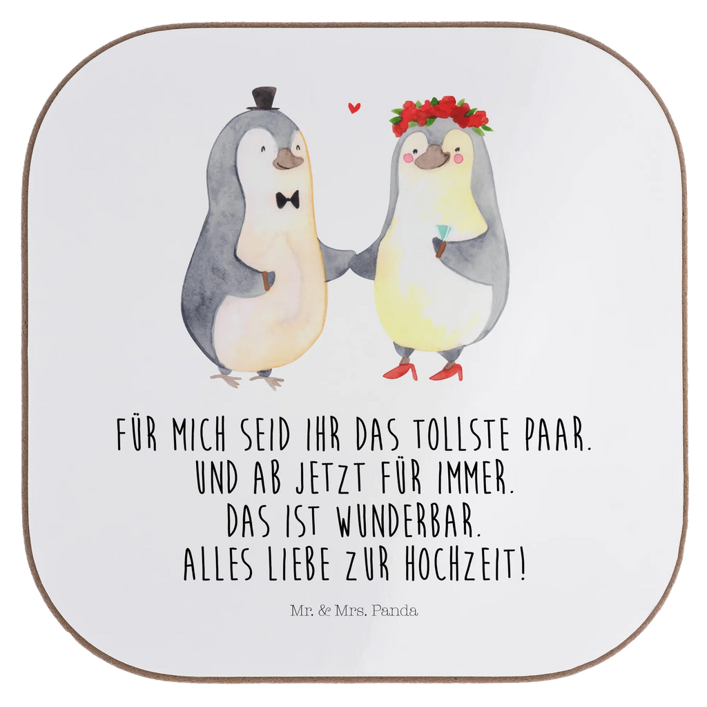 Quadratische Untersetzer Hochzeitspaar Pinguin Untersetzer, Bierdeckel, Glasuntersetzer, Untersetzer Gläser, Getränkeuntersetzer, Untersetzer aus Holz, Untersetzer für Gläser, Korkuntersetzer, Untersetzer Holz, Holzuntersetzer, Tassen Untersetzer, Untersetzer Design, Hochzeit, Hochzeitsgeschenk, Ehe, Hochzeitsfeier, Trauung, Trauungsgeschenk, Hochzeitskarte, Verlobungsfeier, Verlobungsgeschenk, Hochzeitsgeschenkideen, Hochzeitsgeschenke für Brautpaar, Pinguin, Pinguine, Hochzeitstag, geschenkidee Hochzeit, Gastgeschenk