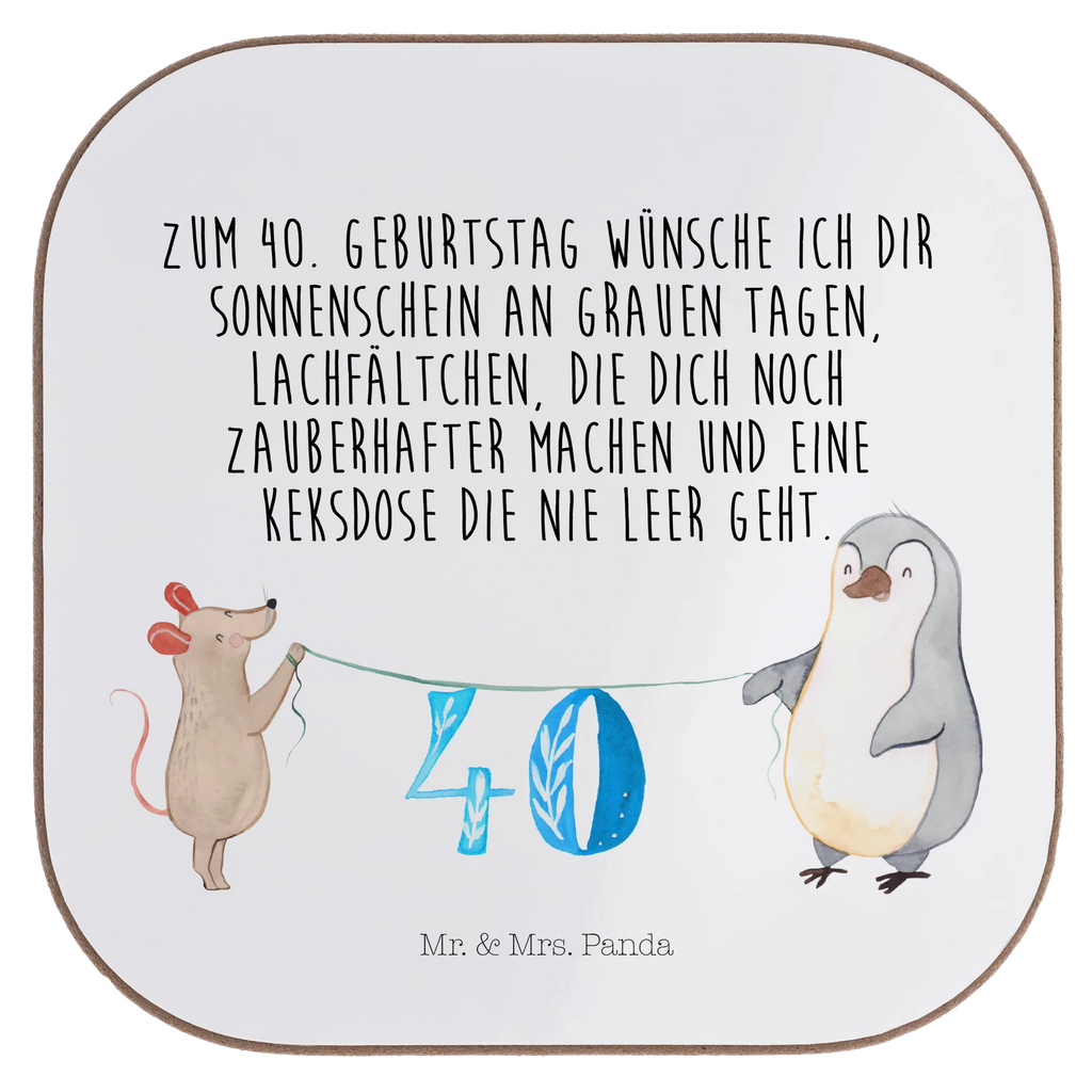 Untersetzer 40. Geburtstag Maus Pinguin Untersetzer, Bierdeckel, Glasuntersetzer, Untersetzer Gläser, Getränkeuntersetzer, Untersetzer aus Holz, Untersetzer für Gläser, Korkuntersetzer, Untersetzer Holz, Holzuntersetzer, Tassen Untersetzer, Untersetzer Design, Geburtstag, Geburtstagsgeschenk, Geschenk, Party, Feiern, Torte, Kuchen