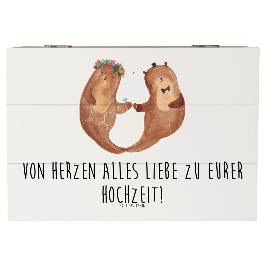 Holzkiste Hochzeitspaar Otter Holzkiste, Kiste, Schatzkiste, Truhe, Schatulle, XXL, Erinnerungsbox, Erinnerungskiste, Dekokiste, Aufbewahrungsbox, Geschenkbox, Geschenkdose, Hochzeit, Hochzeitsgeschenk, Ehe, Hochzeitsfeier, Trauung, Trauungsgeschenk, Hochzeitskarte, Verlobungsfeier, Verlobungsgeschenk, Hochzeitsgeschenkideen, Hochzeitsgeschenke für Brautpaar, Hochzeitstag, Geschenk zur Hochzeit