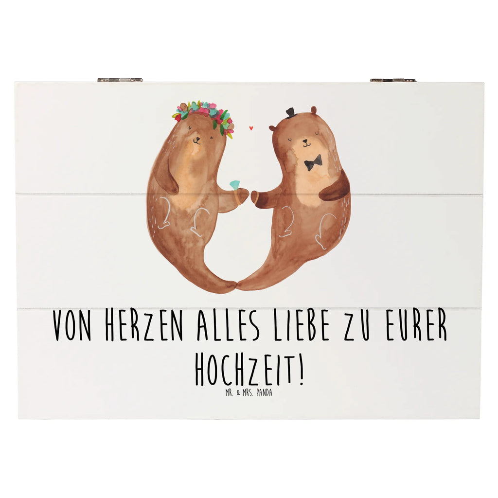 Holzkiste Hochzeitspaar Otter Holzkiste, Kiste, Schatzkiste, Truhe, Schatulle, XXL, Erinnerungsbox, Erinnerungskiste, Dekokiste, Aufbewahrungsbox, Geschenkbox, Geschenkdose, Hochzeit, Hochzeitsgeschenk, Ehe, Hochzeitsfeier, Trauung, Trauungsgeschenk, Hochzeitskarte, Verlobungsfeier, Verlobungsgeschenk, Hochzeitsgeschenkideen, Hochzeitsgeschenke für Brautpaar, Hochzeitstag, Geschenk zur Hochzeit