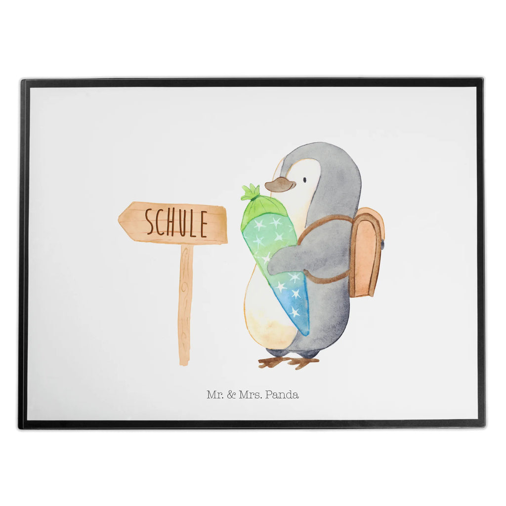 Schreibtischunterlage Pinguin Schultüte Schreibunterlage, Schreibtischauflage, Bürobedarf, Büroartikel, Schreibwaren, Schreibtisch Unterlagen, Schreibtischunterlage Groß, Pinguin, Schulanfänger, Einschulung, 1. Klasse, Geschenk zur Einschulung, erster Schultag, Schulranzen