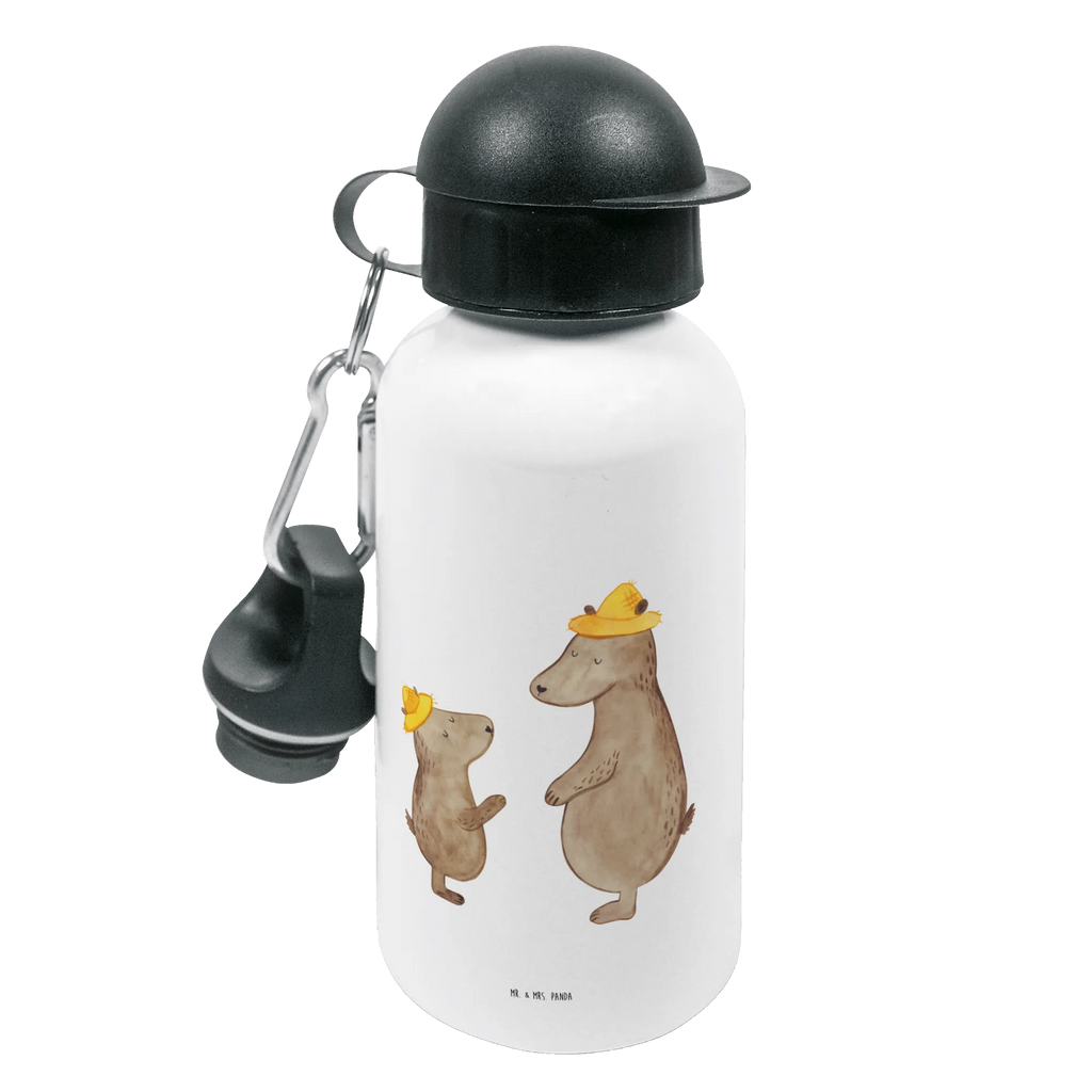 Kindertrinkflasche Bären mit Hut Kindertrinkflasche, Kinder Trinkflasche, Trinkflasche, Flasche, Kinderflasche, Kinder, Kids, Kindergarten Flasche, Grundschule, Jungs, Mädchen, Familie, Vatertag, Muttertag, Bruder, Schwester, Mama, Papa, Oma, Opa, Bär, Bären, Vater, Papi, Paps, Dad, Daddy, Lieblingsmensch, Sohn, Söhne, Kind, Vater-Sohn, Family, Vorbild