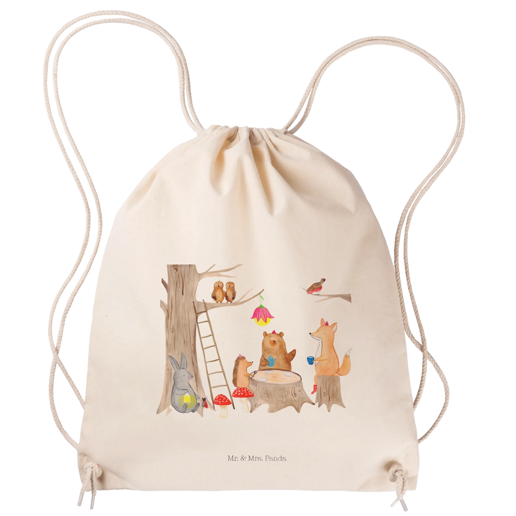 Sportbeutel Waldtiere Picknick Sportbeutel, Turnbeutel, Beutel, Sporttasche, Tasche, Stoffbeutel, Sportbeutel Kinder, Gymsack, Beutel Rucksack, Kleine Sporttasche, Sportzubehör, Turnbeutel Baumwolle, Tiermotive, Gute Laune, lustige Sprüche, Tiere, Waldtiere, Picknick, Wald, Fuchs, Hase, Igel, Maus, Eichhörnchen