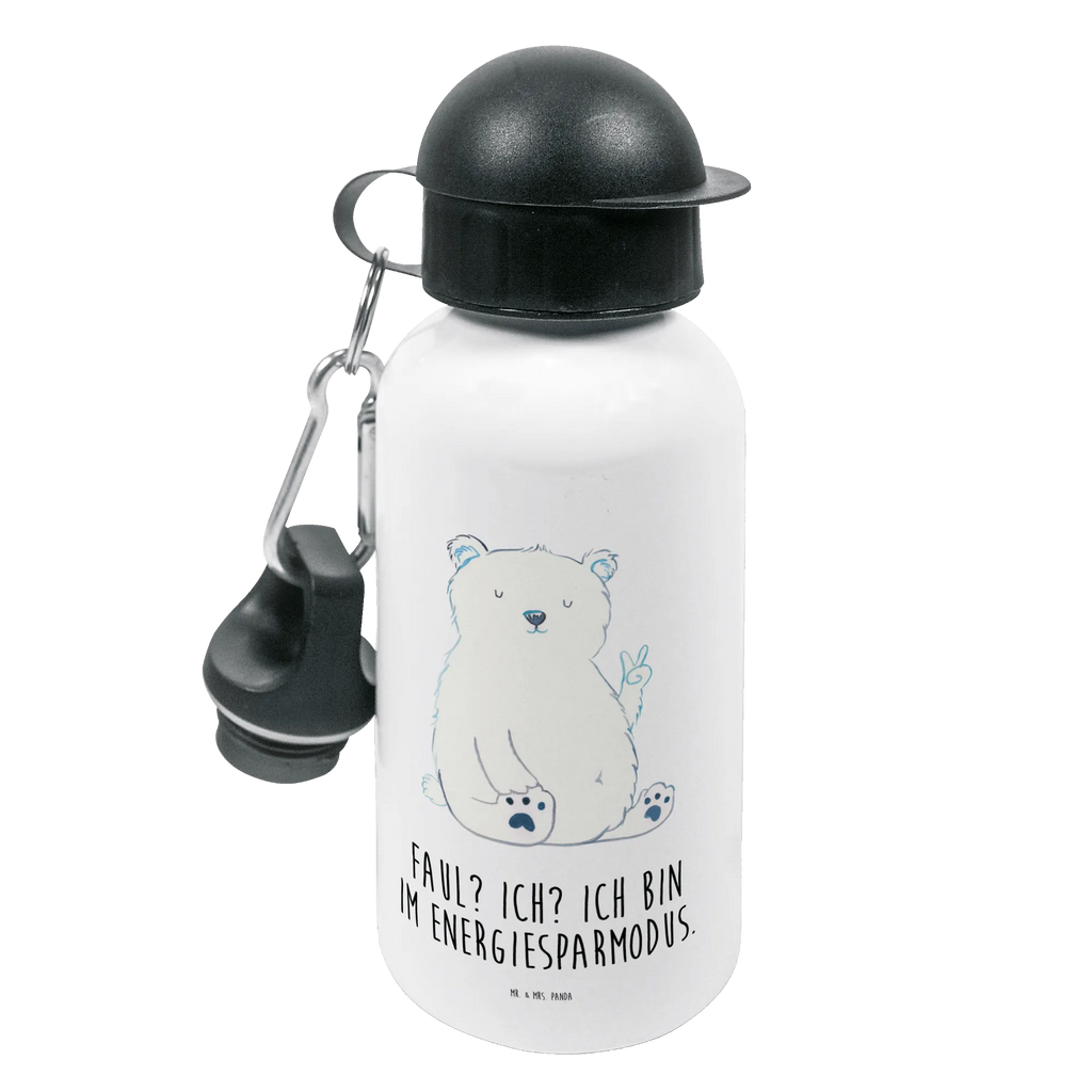 Kindertrinkflasche Eisbär Faul Kindertrinkflasche, Kinder Trinkflasche, Trinkflasche, Flasche, Kinderflasche, Kinder, Kids, Kindergarten Flasche, Grundschule, Jungs, Mädchen, Bär, Teddy, Teddybär, Eisbär, Nordpol, Faul, Entspannen, Relaxen, Büro, Arbeit, Bürojob, Arbeitsplatz, Homeoffice