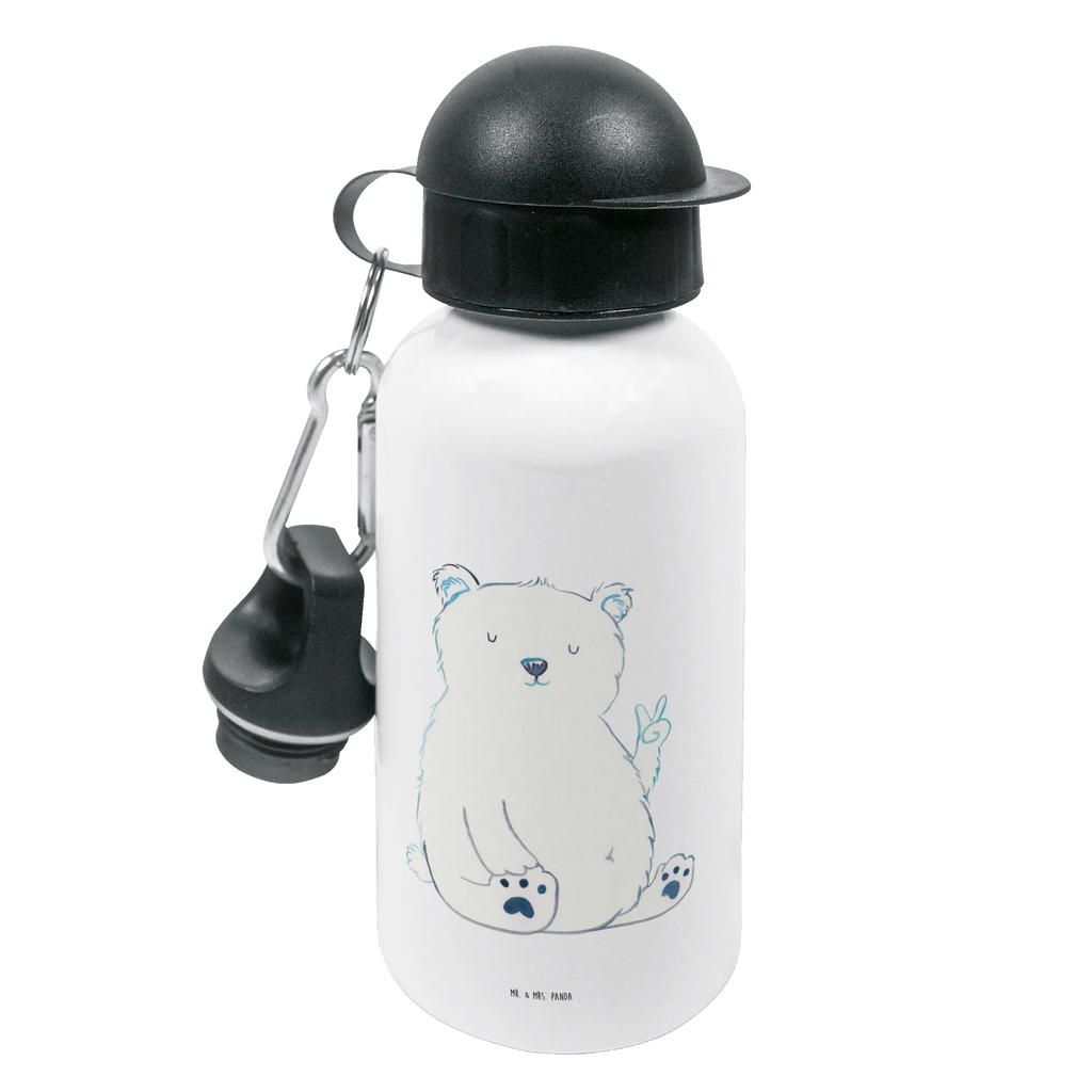 Kindertrinkflasche Eisbär Faul Kindertrinkflasche, Kinder Trinkflasche, Trinkflasche, Flasche, Kinderflasche, Kinder, Kids, Kindergarten Flasche, Grundschule, Jungs, Mädchen, Bär, Teddy, Teddybär, Eisbär, Nordpol, Faul, Entspannen, Relaxen, Büro, Arbeit, Bürojob, Arbeitsplatz, Homeoffice