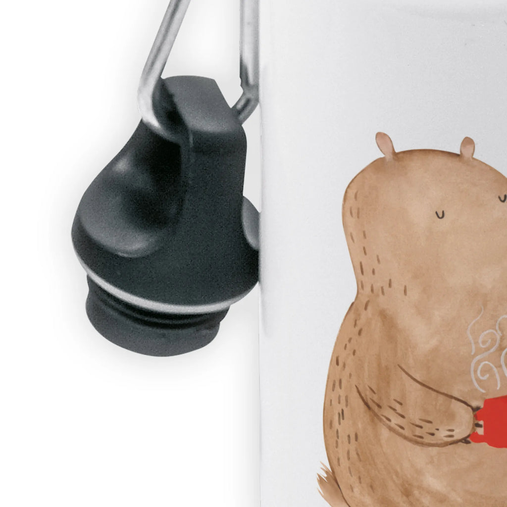 Kindertrinkflasche Bär Kaffee Kindertrinkflasche, Kinder Trinkflasche, Trinkflasche, Flasche, Kinderflasche, Kinder, Kids, Kindergarten Flasche, Grundschule, Jungs, Mädchen, Bär, Teddy, Teddybär, Kaffee, Coffee, Bären, guten Morgen, Morgenroutine, Welt erobern, Welt retten, Motivation