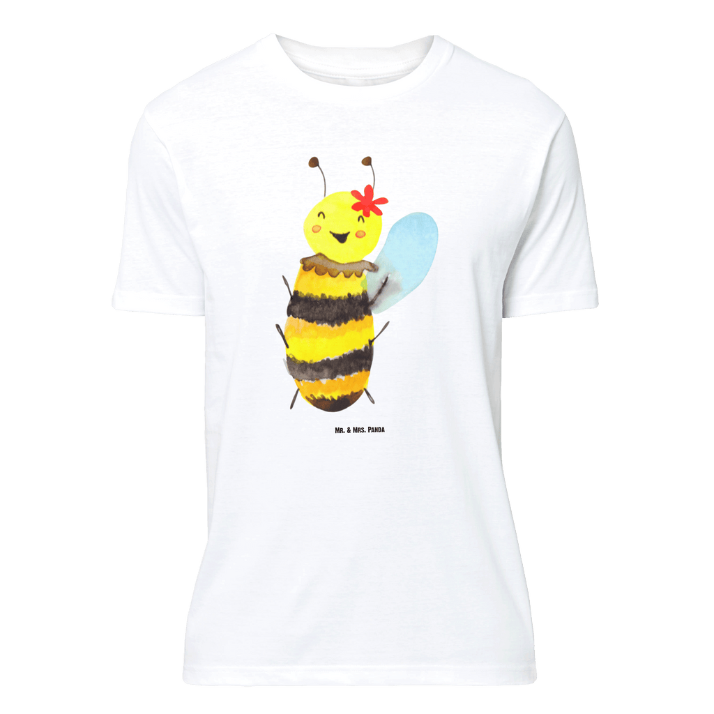 T-Shirt Standard Biene Happy T-Shirt, Shirt, Tshirt, Lustiges T-Shirt, T-Shirt mit Spruch, Party, Junggesellenabschied, Jubiläum, Geburstag, Herrn, Damen, Männer, Frauen, Schlafshirt, Nachthemd, Sprüche, Biene, Wespe, Hummel