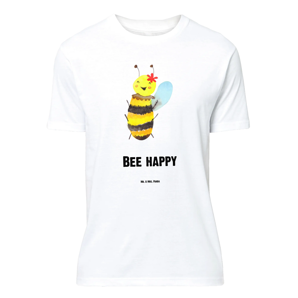 T-Shirt Standard Biene Happy T-Shirt, Shirt, Tshirt, Lustiges T-Shirt, T-Shirt mit Spruch, Party, Junggesellenabschied, Jubiläum, Geburstag, Herrn, Damen, Männer, Frauen, Schlafshirt, Nachthemd, Sprüche, Biene, Wespe, Hummel