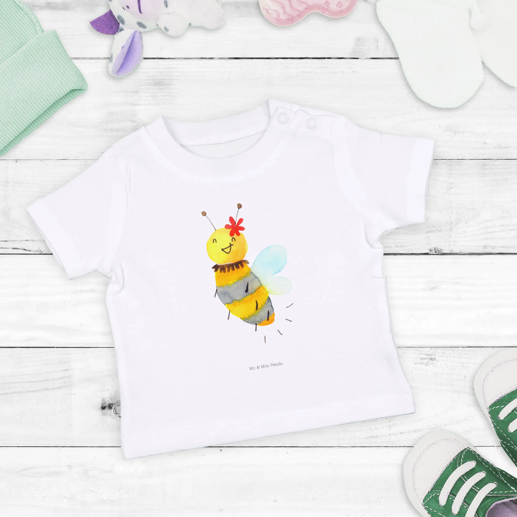 Organic Baby Shirt Biene Blume Baby T-Shirt, Jungen Baby T-Shirt, Mädchen Baby T-Shirt, Shirt, Biene, Wespe, Hummel