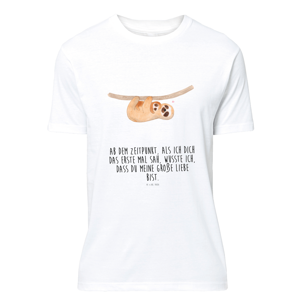 T-Shirt Standard Faultier mit Kind T-Shirt, Shirt, Tshirt, Lustiges T-Shirt, T-Shirt mit Spruch, Party, Junggesellenabschied, Jubiläum, Geburstag, Herrn, Damen, Männer, Frauen, Schlafshirt, Nachthemd, Sprüche, Faultier, Faultier Geschenk, Faultier Deko, Kind, Baby, Liebe, Mutter, Mama, Geburt, Kinder, Faulheit, Spaß, Niedlichkeit