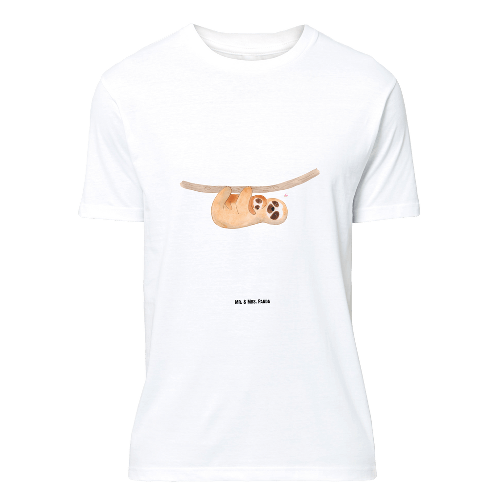 T-Shirt Standard Faultier mit Kind T-Shirt, Shirt, Tshirt, Lustiges T-Shirt, T-Shirt mit Spruch, Party, Junggesellenabschied, Jubiläum, Geburstag, Herrn, Damen, Männer, Frauen, Schlafshirt, Nachthemd, Sprüche, Faultier, Faultier Geschenk, Faultier Deko, Kind, Baby, Liebe, Mutter, Mama, Geburt, Kinder, Faulheit, Spaß, Niedlichkeit