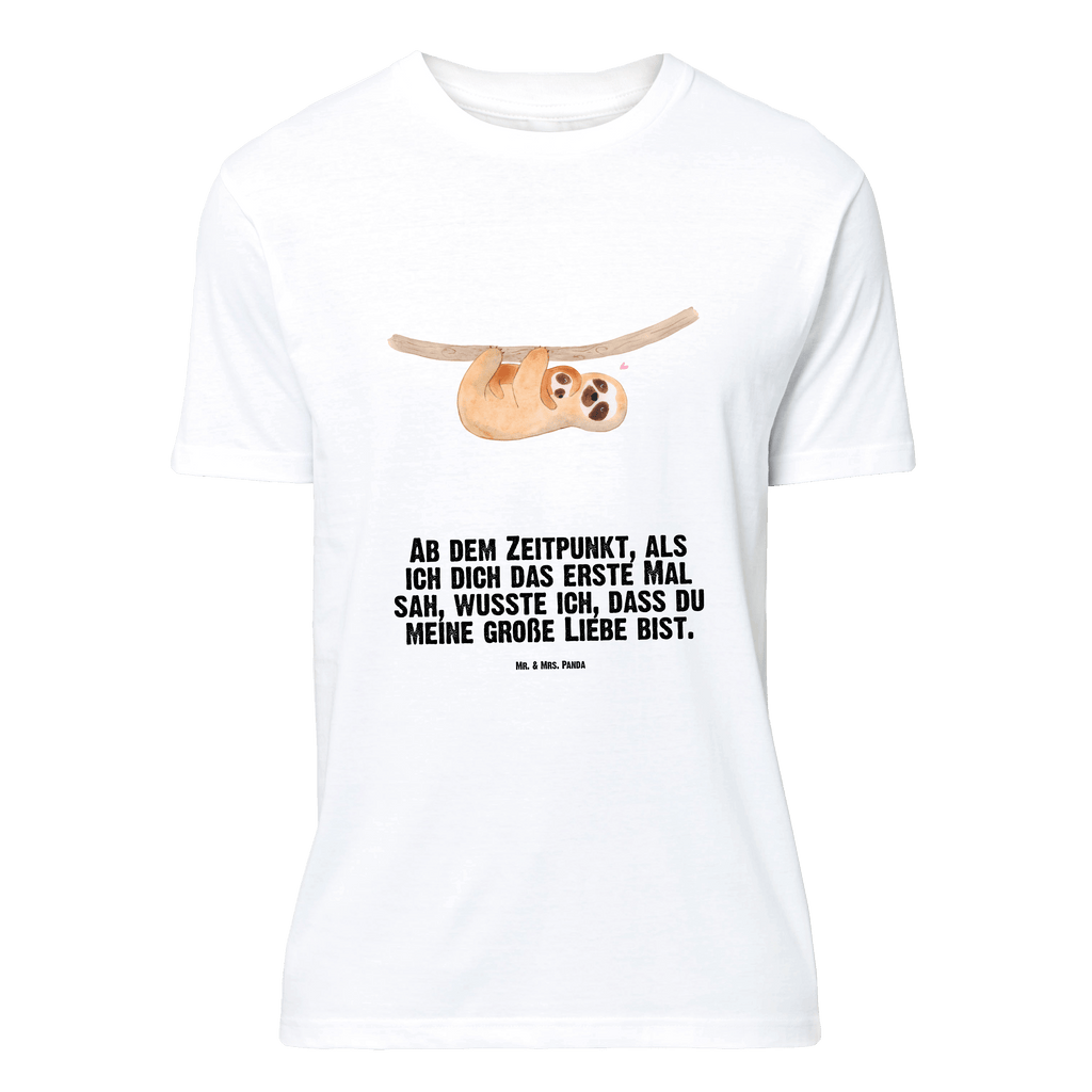 T-Shirt Standard Faultier mit Kind T-Shirt, Shirt, Tshirt, Lustiges T-Shirt, T-Shirt mit Spruch, Party, Junggesellenabschied, Jubiläum, Geburstag, Herrn, Damen, Männer, Frauen, Schlafshirt, Nachthemd, Sprüche, Faultier, Faultier Geschenk, Faultier Deko, Kind, Baby, Liebe, Mutter, Mama, Geburt, Kinder, Faulheit, Spaß, Niedlichkeit