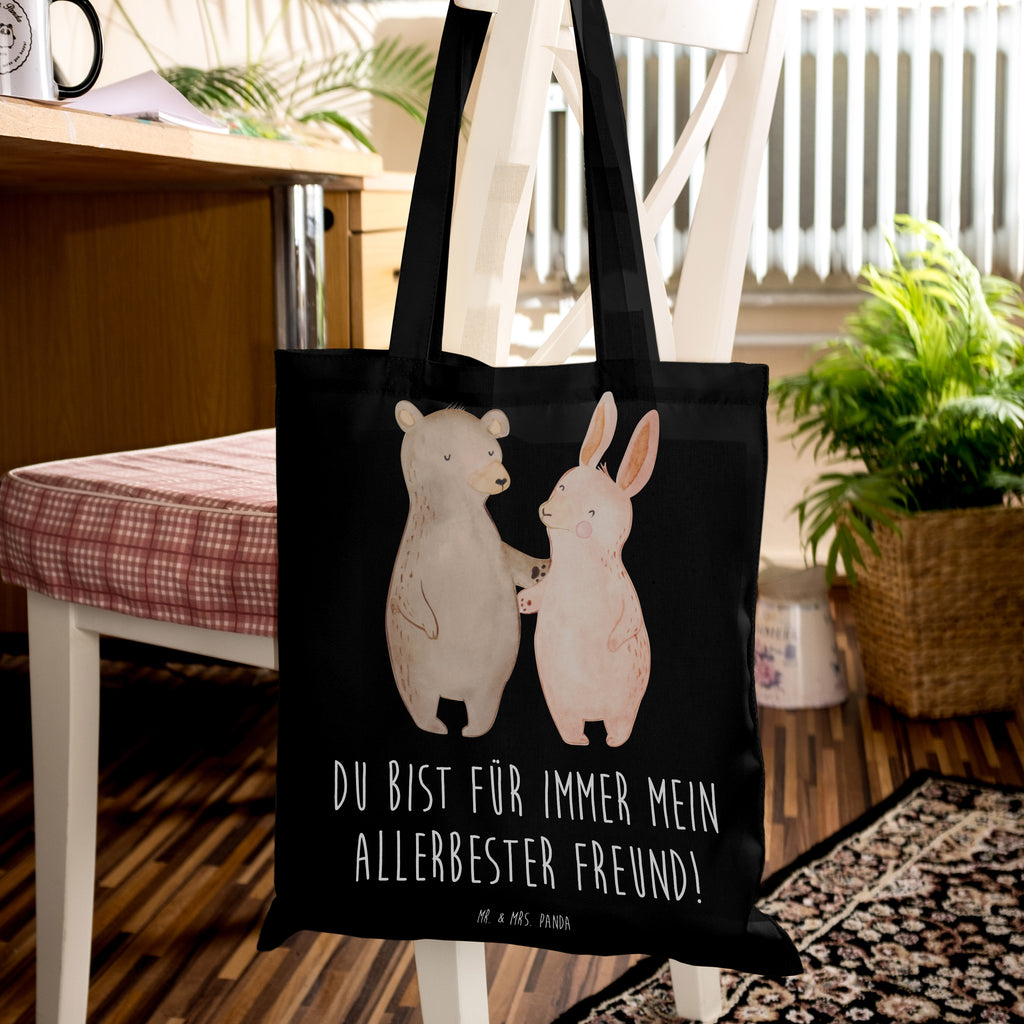 Tragetasche Bär Hase Umarmen Beuteltasche, Beutel, Einkaufstasche, Jutebeutel, Stoffbeutel, Tasche, Shopper, Umhängetasche, Strandtasche, Schultertasche, Stofftasche, Tragetasche, Badetasche, Jutetasche, Einkaufstüte, Laptoptasche, Liebe, Partner, Freund, Freundin, Ehemann, Ehefrau, Heiraten, Verlobung, Heiratsantrag, Liebesgeschenk, Jahrestag, Hocheitstag, Freunde, bester Freund, Hase, Bär, Bärchen, best friends