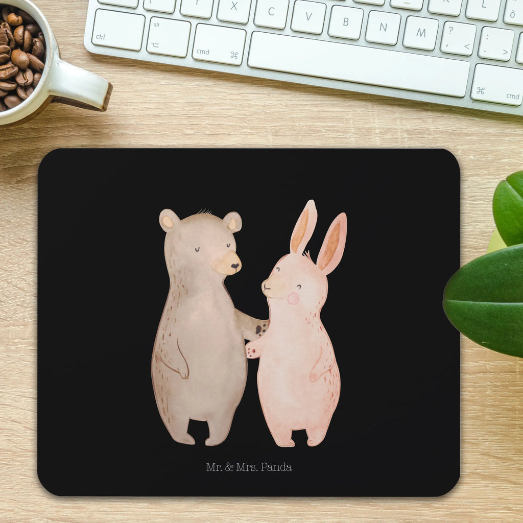 Mauspad Bär Hase Umarmen Mousepad, Computer zubehör, Büroausstattung, PC Zubehör, Arbeitszimmer, Mauspad, Einzigartiges Mauspad, Designer Mauspad, Mausunterlage, Mauspad Büro, Liebe, Partner, Freund, Freundin, Ehemann, Ehefrau, Heiraten, Verlobung, Heiratsantrag, Liebesgeschenk, Jahrestag, Hocheitstag, Freunde, bester Freund, Hase, Bär, Bärchen, best friends