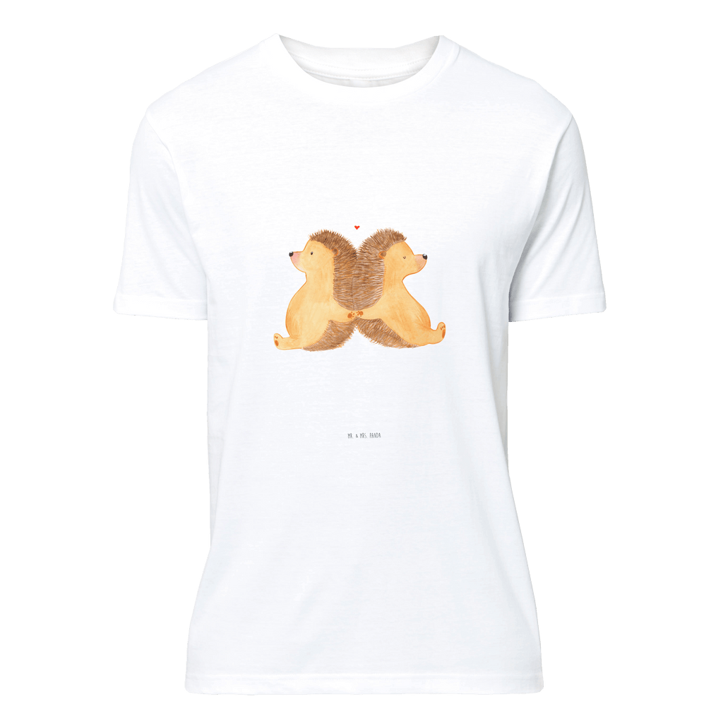 T-Shirt Standard Igel händchenhaltend T-Shirt, Shirt, Tshirt, Lustiges T-Shirt, T-Shirt mit Spruch, Party, Junggesellenabschied, Jubiläum, Geburstag, Herrn, Damen, Männer, Frauen, Schlafshirt, Nachthemd, Sprüche, Liebe, Partner, Freund, Freundin, Ehemann, Ehefrau, Heiraten, Verlobung, Heiratsantrag, Liebesgeschenk, Jahrestag, Hocheitstag, Igel, Igelliebe, Hand in Hand, Liebesbeweis, große Liebe, Liebesbotschaft, Hochzeit, Lieblingsmensch, Gemeinsamkeit, Love, Geschenk für zwei