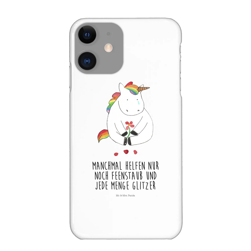 Handyhülle Einhorn Traurig Handyhülle, Handycover, Cover, Handy, Hülle, Iphone 10, Iphone X, Einhorn, Einhörner, Einhorn Deko, Pegasus, Unicorn, Glitzer, Trösten. Freundschaft, Freunde, Liebe, Trauer, Grußkarte, Blume