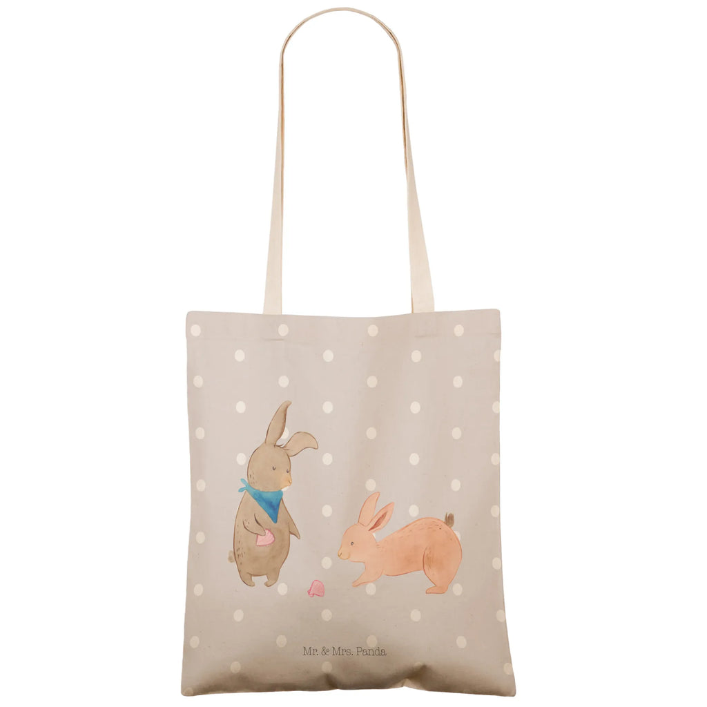 Einkaufstasche Hasen Muschel Tragetasche, Tasche, Beutel, Stofftasche, Baumwolltasche, Umhängetasche, Shopper, Einkaufstasche, Beuteltasche, Familie, Vatertag, Muttertag, Bruder, Schwester, Mama, Papa, Oma, Opa, Hasen, beste Freundin, Freundin, Freundinnen, best friends, BFF, Muscheln sammeln, Muscheln, Meer