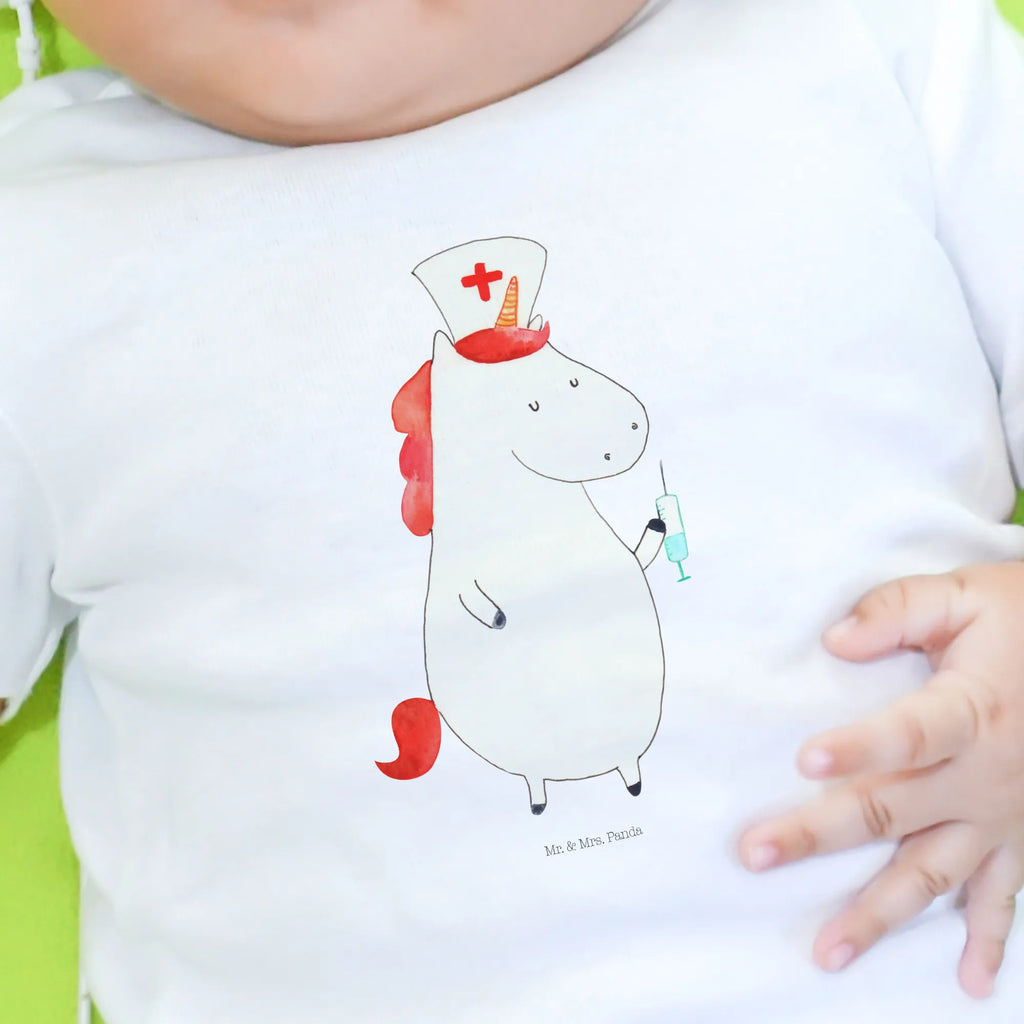 Organic Baby Shirt Einhorn Krankenschwester Baby T-Shirt, Jungen Baby T-Shirt, Mädchen Baby T-Shirt, Shirt, Einhorn, Einhörner, Einhorn Deko, Pegasus, Unicorn, Krankenschwester Geschenk, Krankenpfleger Geschenk, Krankenpflegerin, Krankenschwester Dankeschön, Krankenhaus, Ärztin Geschenk