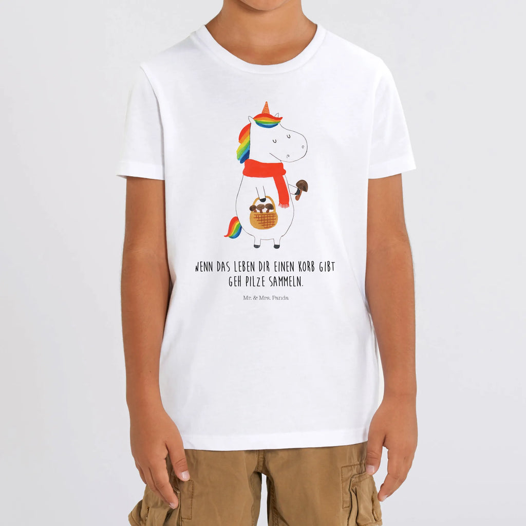 Organic Kinder T-Shirt Einhorn Pilz Kinder T-Shirt, Kinder T-Shirt Mädchen, Kinder T-Shirt Jungen, Einhorn, Einhörner, Einhorn Deko, Pegasus, Unicorn, Pilze, Pilzsammler, Motivation, Spruch, Liebeskummer