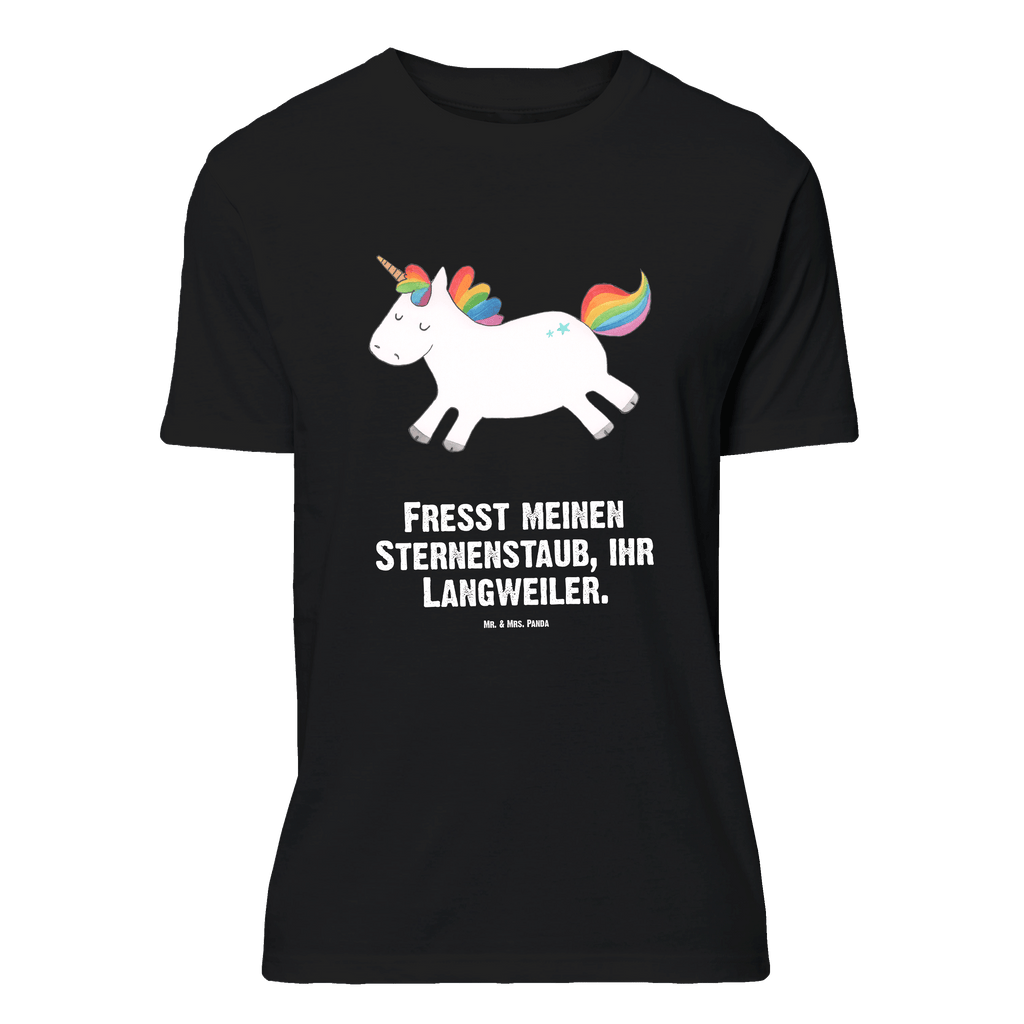 T-Shirt Standard Einhorn Happy T-Shirt, Shirt, Tshirt, Lustiges T-Shirt, T-Shirt mit Spruch, Party, Junggesellenabschied, Jubiläum, Geburstag, Herrn, Damen, Männer, Frauen, Schlafshirt, Nachthemd, Sprüche, Einhorn, Einhörner, Einhorn Deko, Pegasus, Unicorn, glücklich, fröhlich, Spaß, Freude, Lebensfreude, witzig, spannend, Lächeln, Lachen