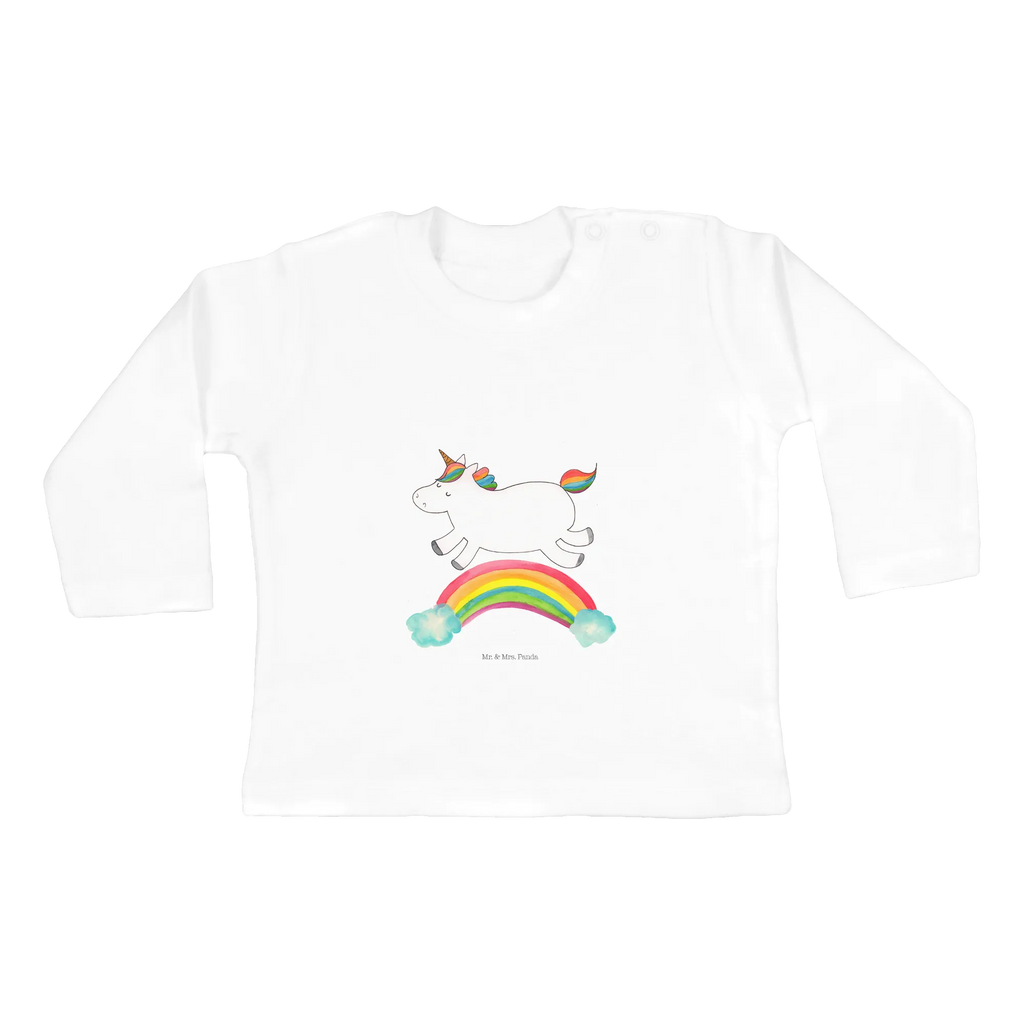 Baby Longsleeve Einhorn Regenbogen Mädchen, Jungen, Baby, Langarm, Bio, Kleidung, Einhorn, Einhörner, Einhorn Deko, Pegasus, Unicorn, Regenbogen, Glitzer, Einhornpower, Erwachsenwerden, Einhornautobahn