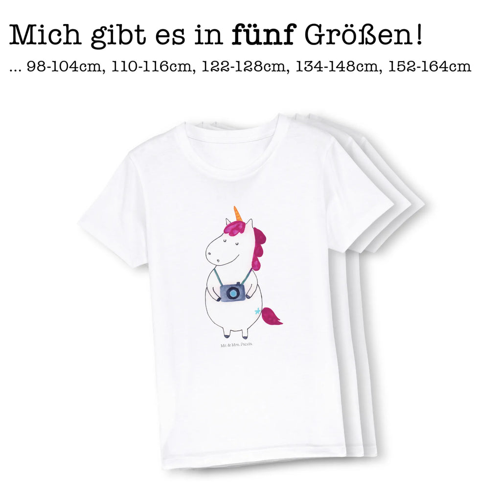 Organic Kinder T-Shirt Einhorn Fotograf Kinder T-Shirt, Kinder T-Shirt Mädchen, Kinder T-Shirt Jungen, Einhorn, Einhörner, Einhorn Deko, Pegasus, Unicorn, Fotograf, Fotografie, Kamera, Reisen, Weltreise, Weltenbummler, Urlaub, Tourist, Kurztrip, Reise, Städtereise