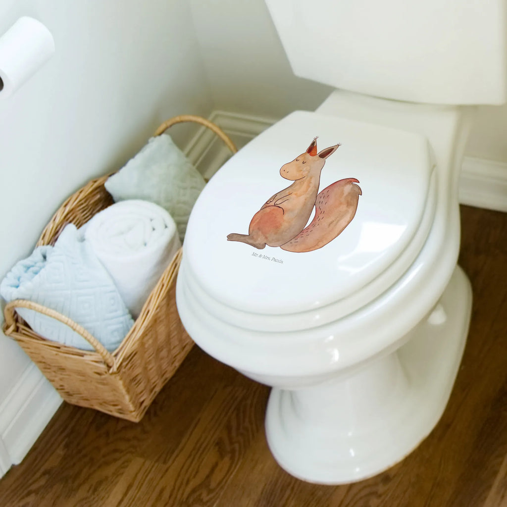 Motiv WC Sitz Einhorn Glauben Klobrille, Klodeckel, Toilettendeckel, WC-Sitz, Toilette, Einhorn, Einhörner, Einhorn Deko, Unicorn, Einhörnchen, Eichhörnchen, Eichhorn