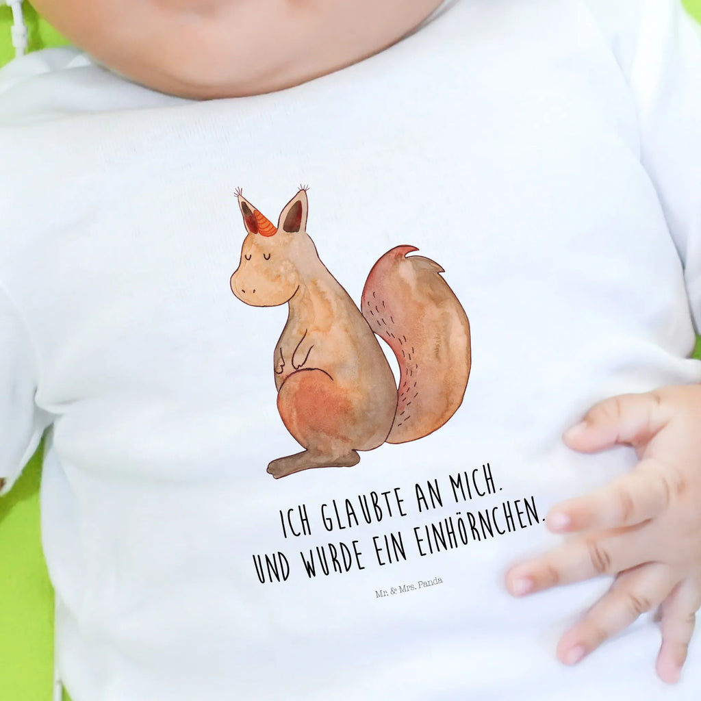 Organic Baby Shirt Einhorn Glauben Baby T-Shirt, Jungen Baby T-Shirt, Mädchen Baby T-Shirt, Shirt, Einhorn, Einhörner, Einhorn Deko, Unicorn, Einhörnchen, Eichhörnchen, Eichhorn