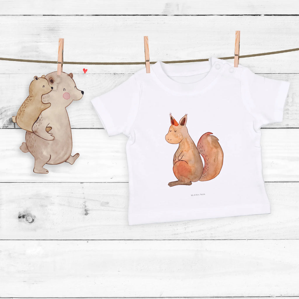 Organic Baby Shirt Einhorn Glauben Baby T-Shirt, Jungen Baby T-Shirt, Mädchen Baby T-Shirt, Shirt, Einhorn, Einhörner, Einhorn Deko, Unicorn, Einhörnchen, Eichhörnchen, Eichhorn